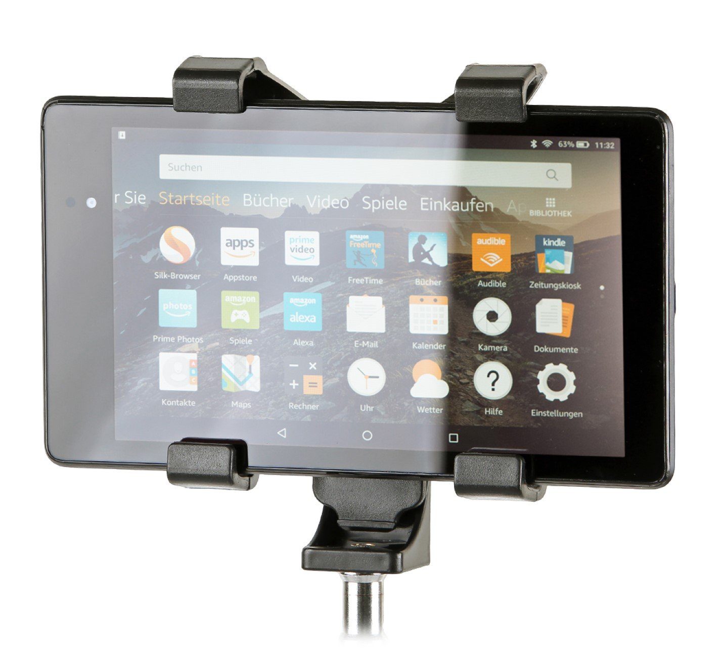 ayex Universelle Tablet Halterung mit Stativanschluss mit 1/4 Zoll SP-14 Smartphone | alle Smartphones