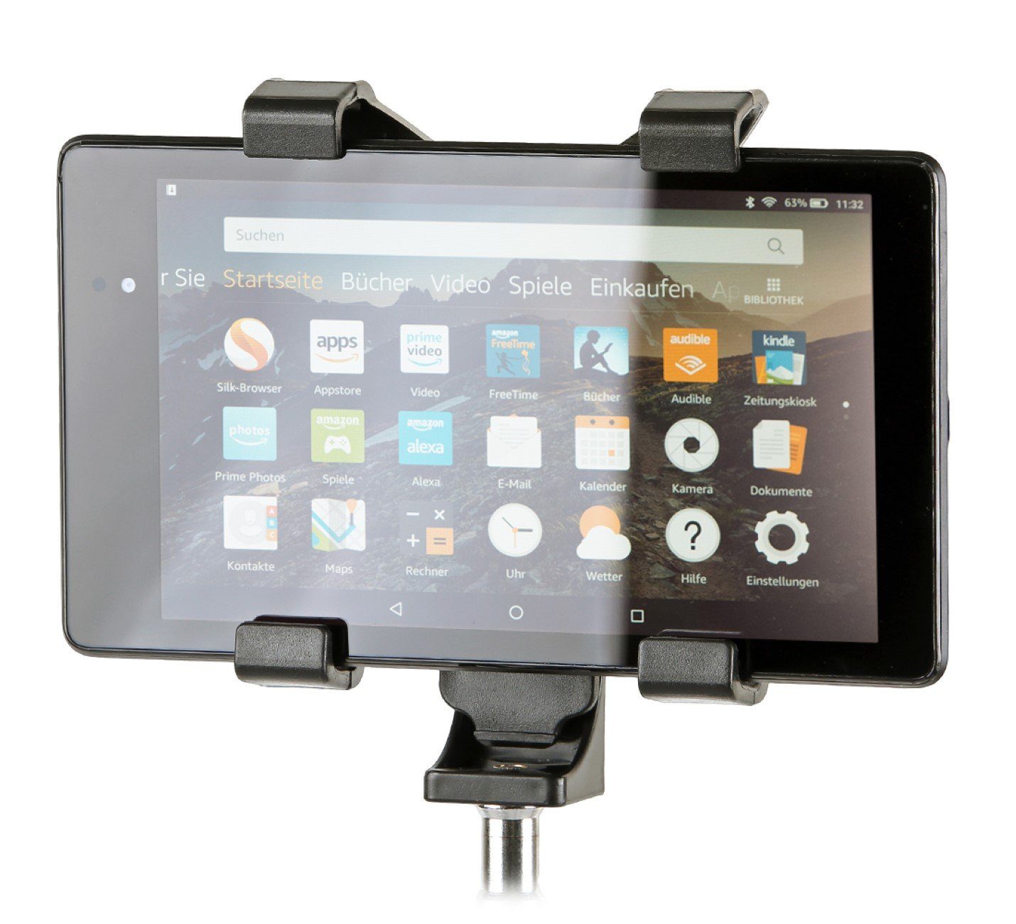 ayex Universelle Tablet Halterung mit Stativanschluss mit 1/4 Zoll SP-14 Smartphone