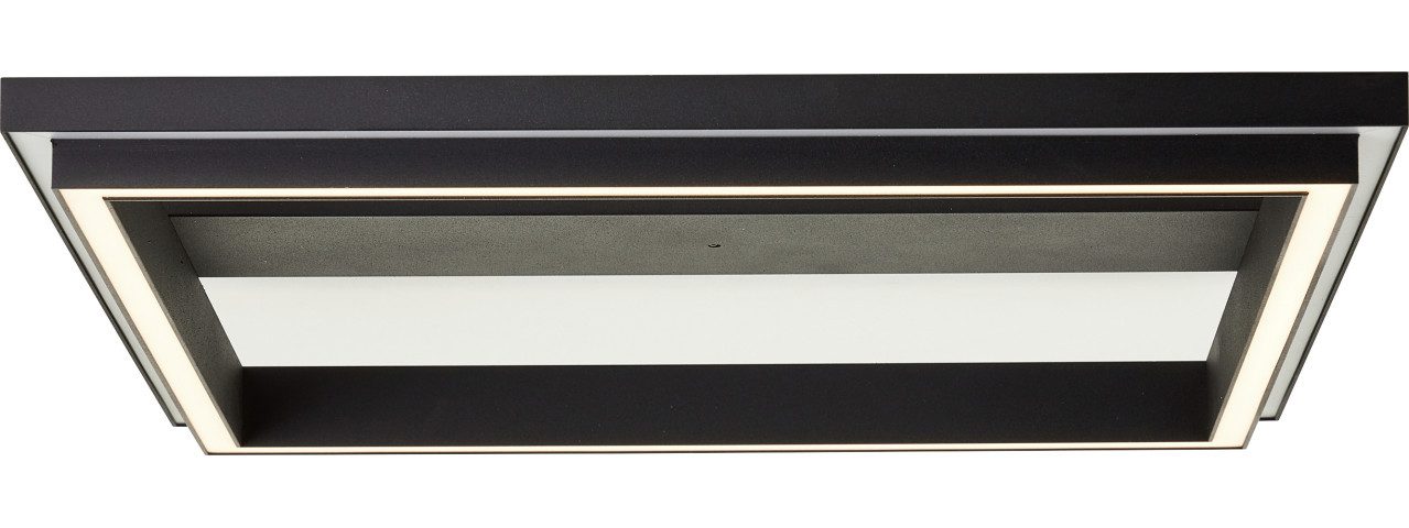 Brilliant Deckenleuchte Brilliant Tuya Smart LED Panel Palva schwarz 50 x, Inkl. Leuchtmittel, Dimmbar ohne Bewegungsmelder
