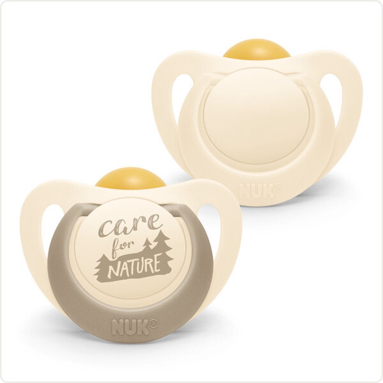 NUK Schnuller NUK for Nature Baby-Nachhaltige Gummischnuller Latex