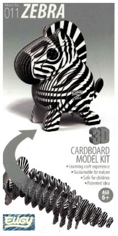Carletto Spiel, EUGY - 3D Bastelset Zebra