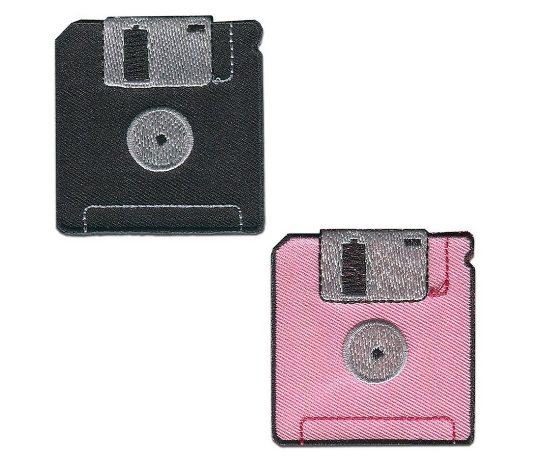 Thumbnail - Catch the Patch Aufnäher Bügelbild, Aufbügler, Applikationen, Patches, Flicken, zum aufbügeln, Polyester, Diskette Flopp...