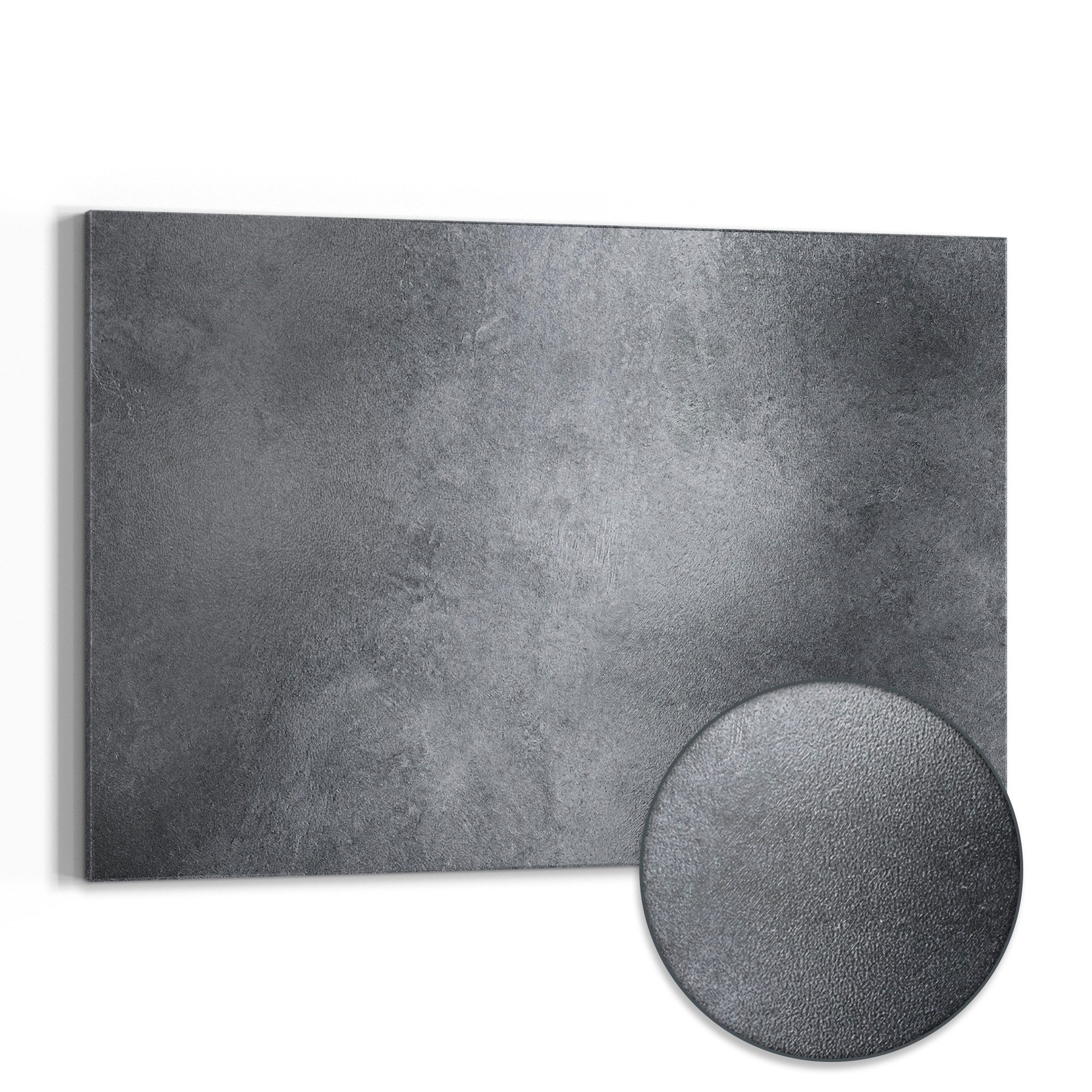 DEQORI Magnettafel 'Betonstruktur im Detail', Metall günstig online kaufen