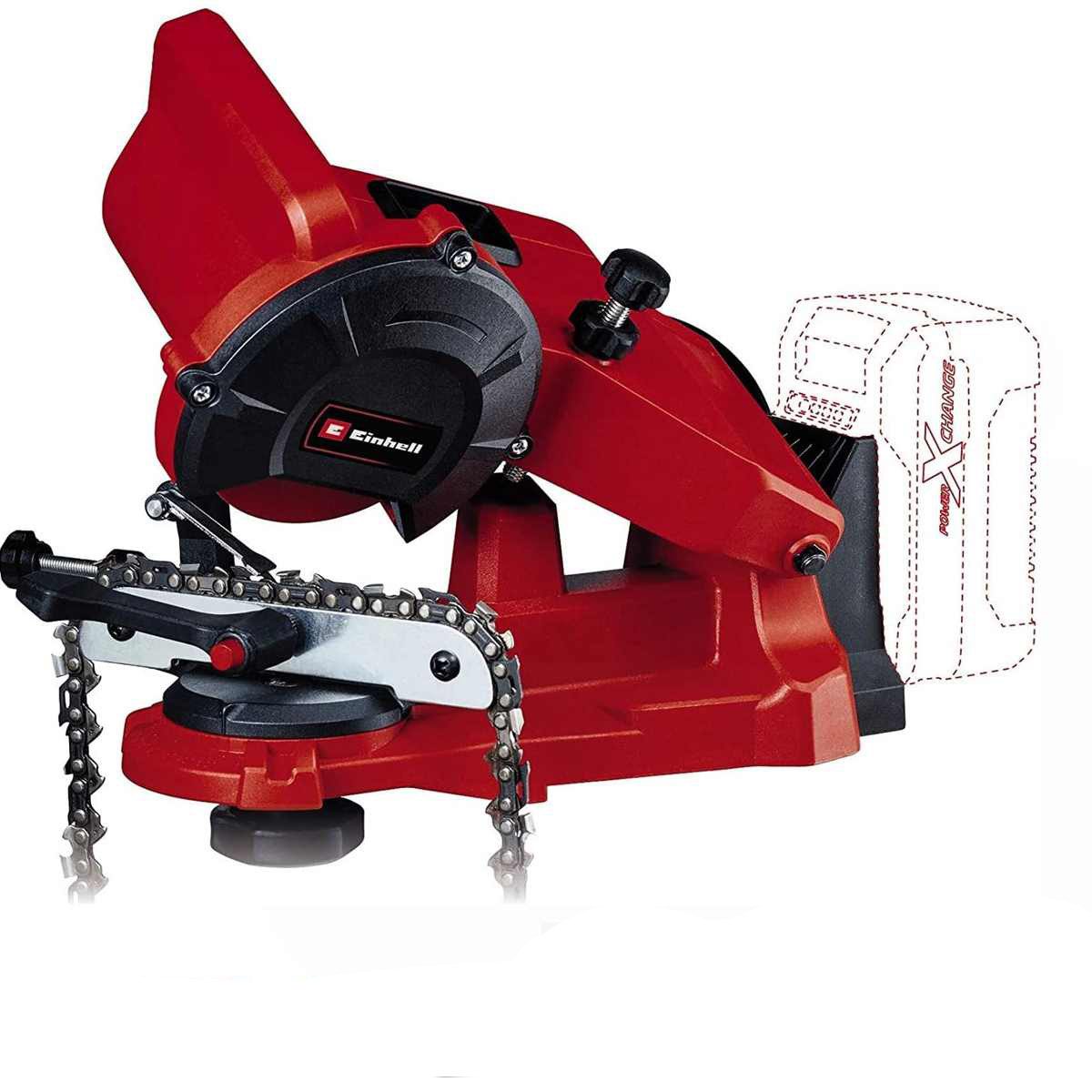 Einhell Sägekettenschärfgerät Akku-Sägekettenschärfgerät GE-CS 18 Li – Solo 18V