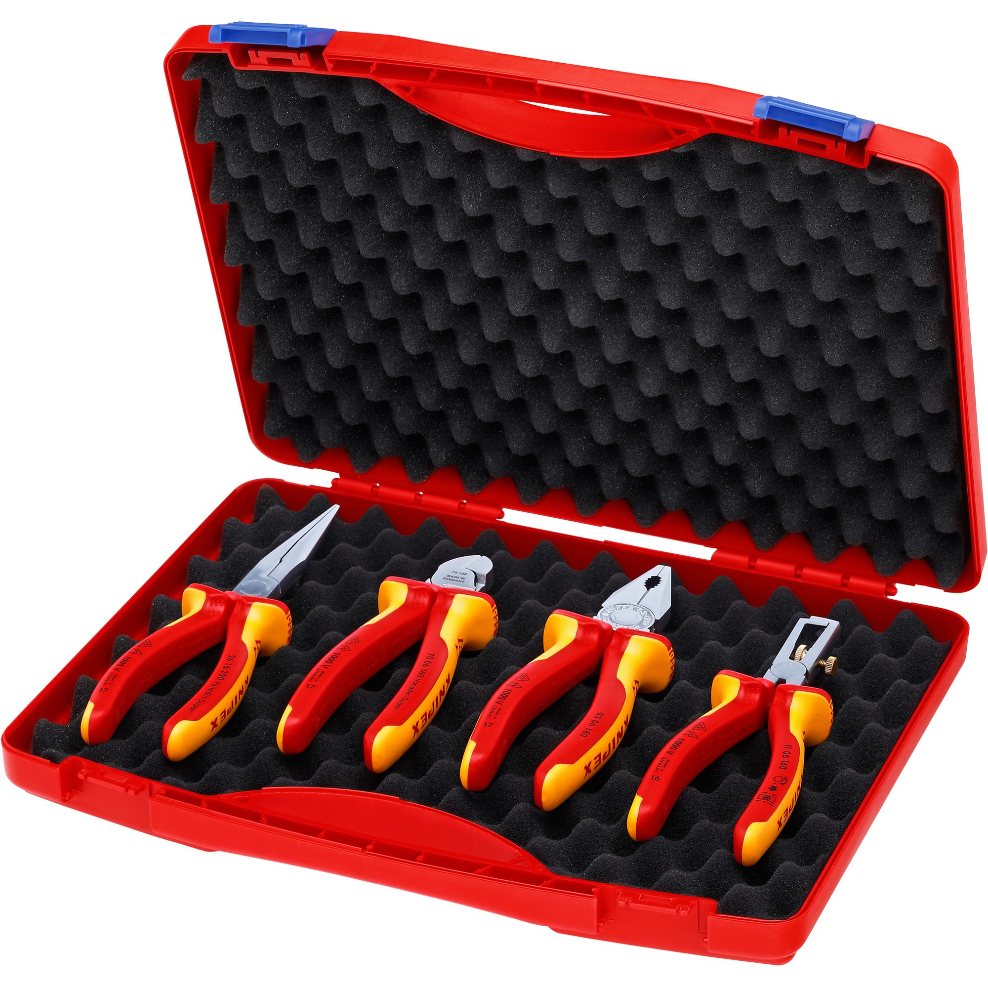 Knipex Zangenset KNIPEX Kompakt-Box 00 20 15, Zangen-Set, (in hochwertigem