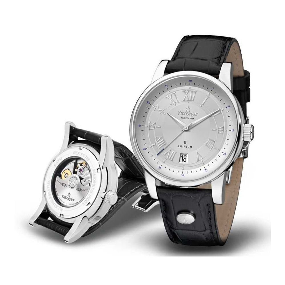 Automatikuhr Aminium II KS748st-sil Herrenuhr 41 mm