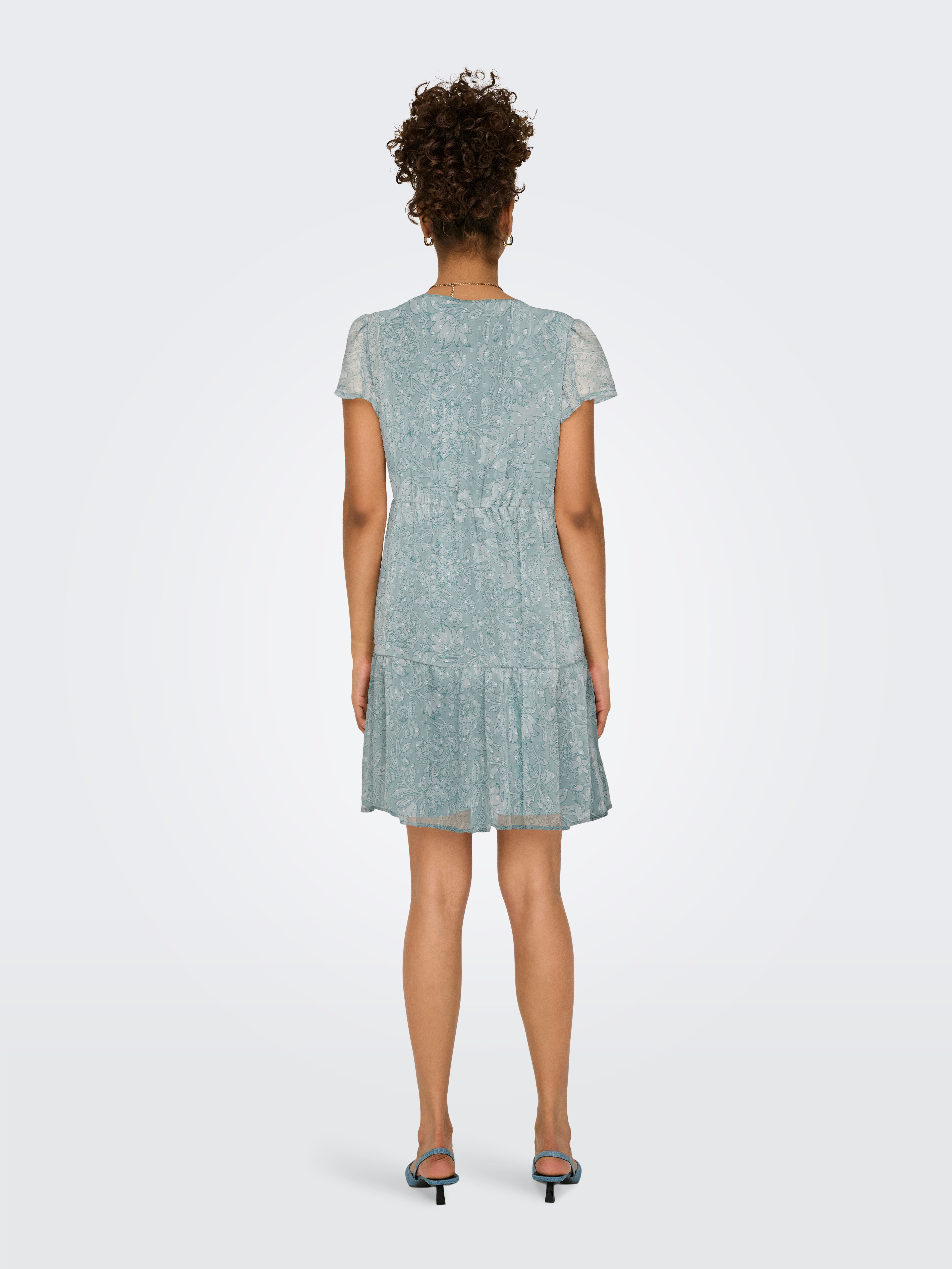 ONLY Minikleid ONLAIDA ELISA LIFE DOBBY DRESS WVN Sommerkleid günstig online kaufen