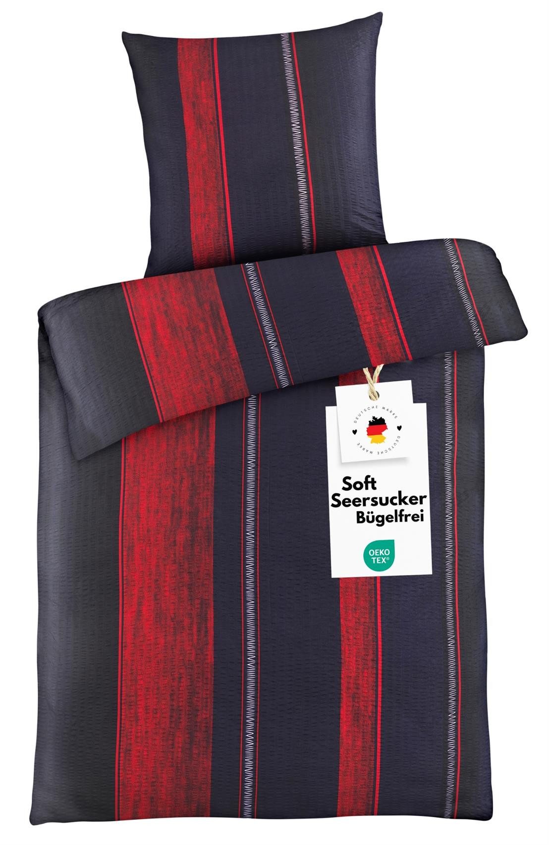 Carpe Sonno Bettwäsche Seersucker 135x200 Mikrofaser günstig online kaufen