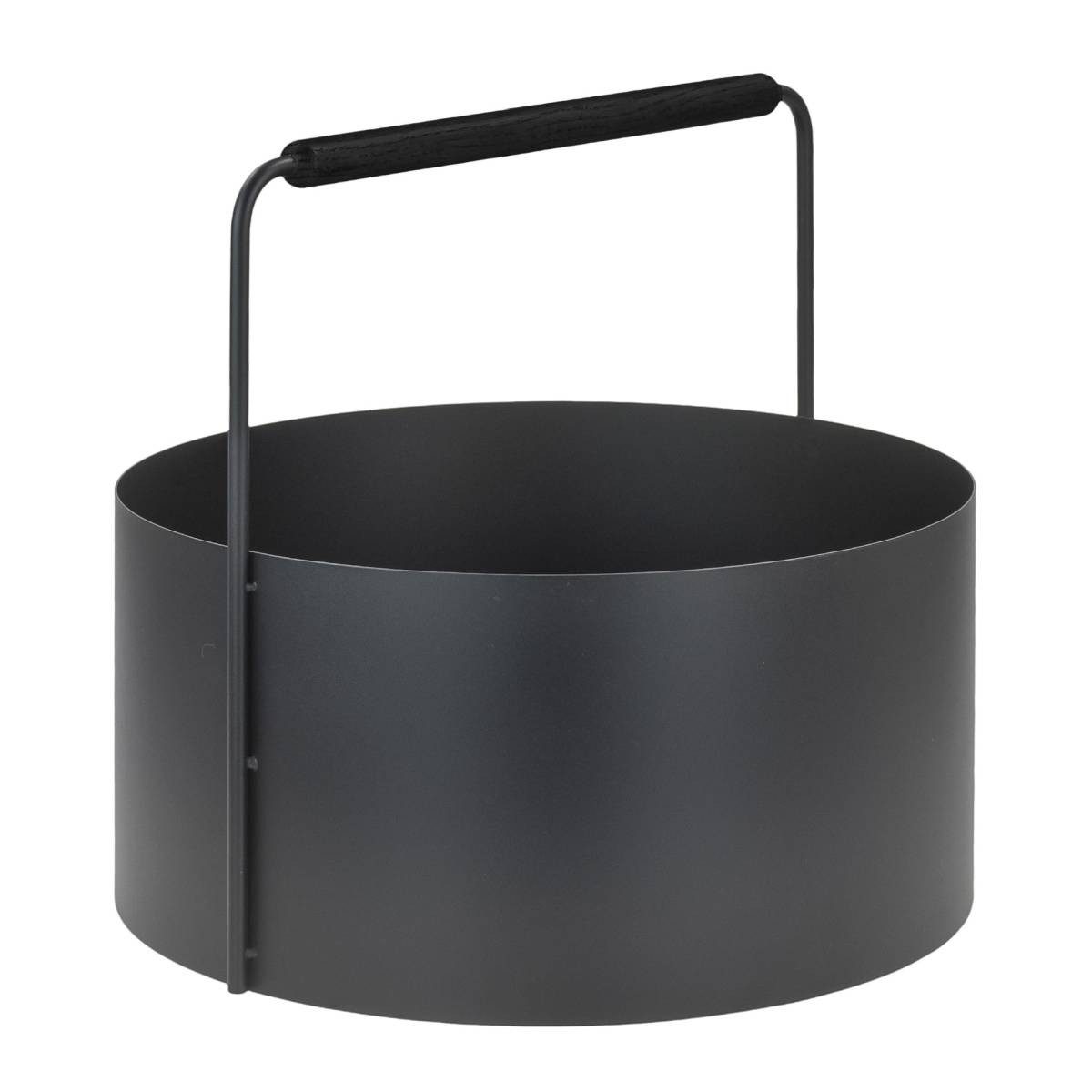 blomus Kaminholzkorb "Ashi" Holzkorb Metall Aufbewahrungskorb günstig online kaufen