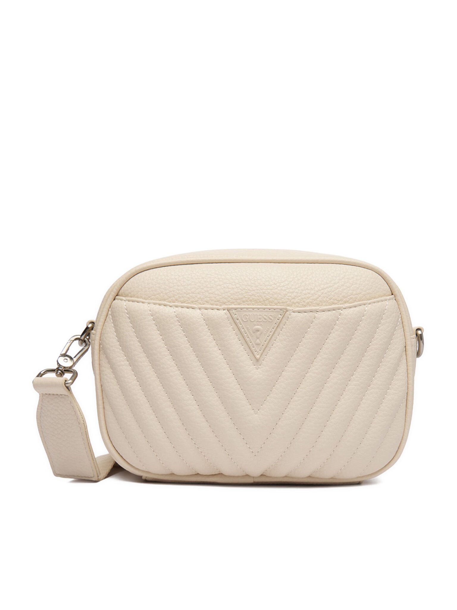 GUESS JEANS Handtasche Guess Jeans Damenhandtasche Écru GUESS JEANS-CWBEO-GUESS-M-001-09 Beig