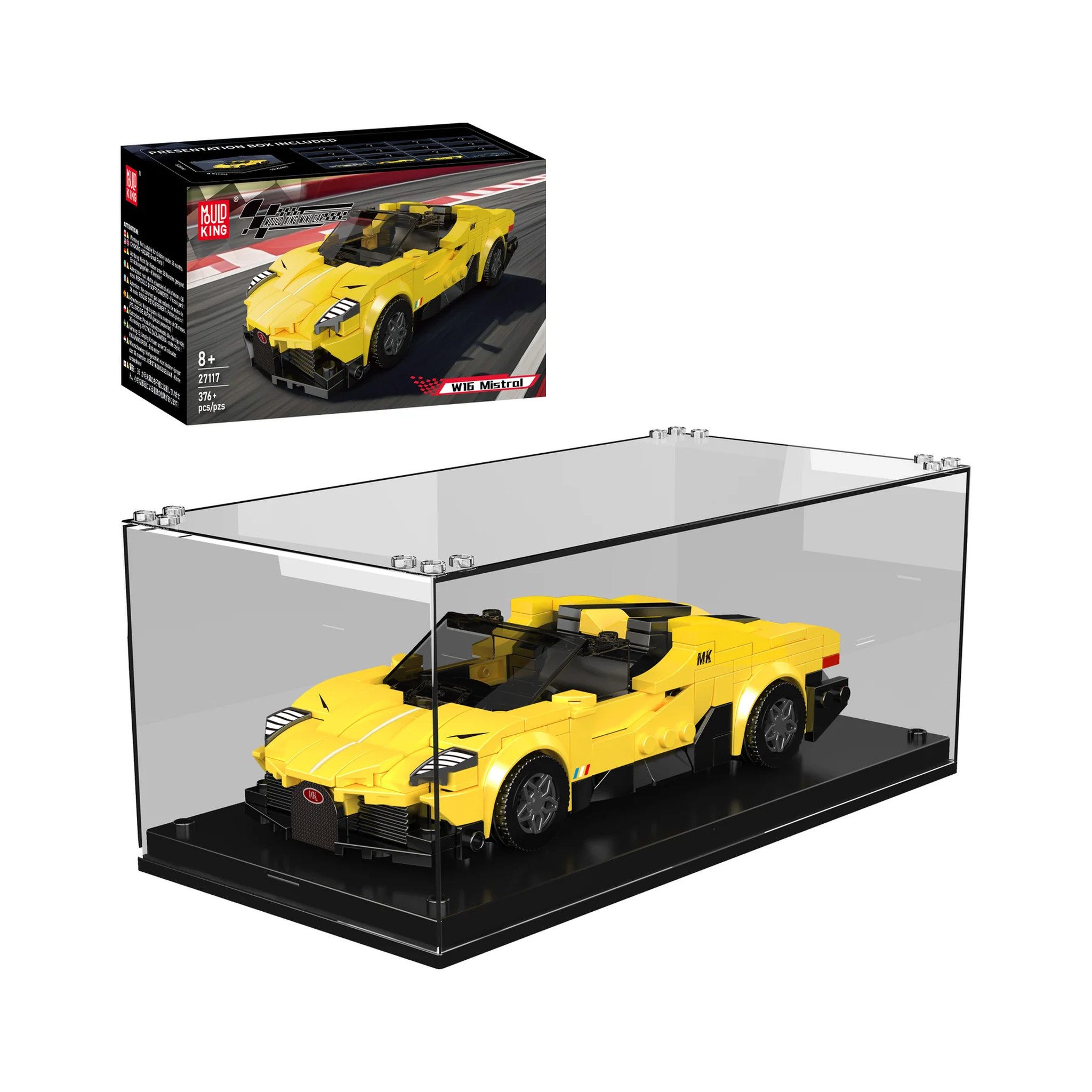 Mould King 27117 - W16 Mistral Sportscar (Mould King) Spielbausteine