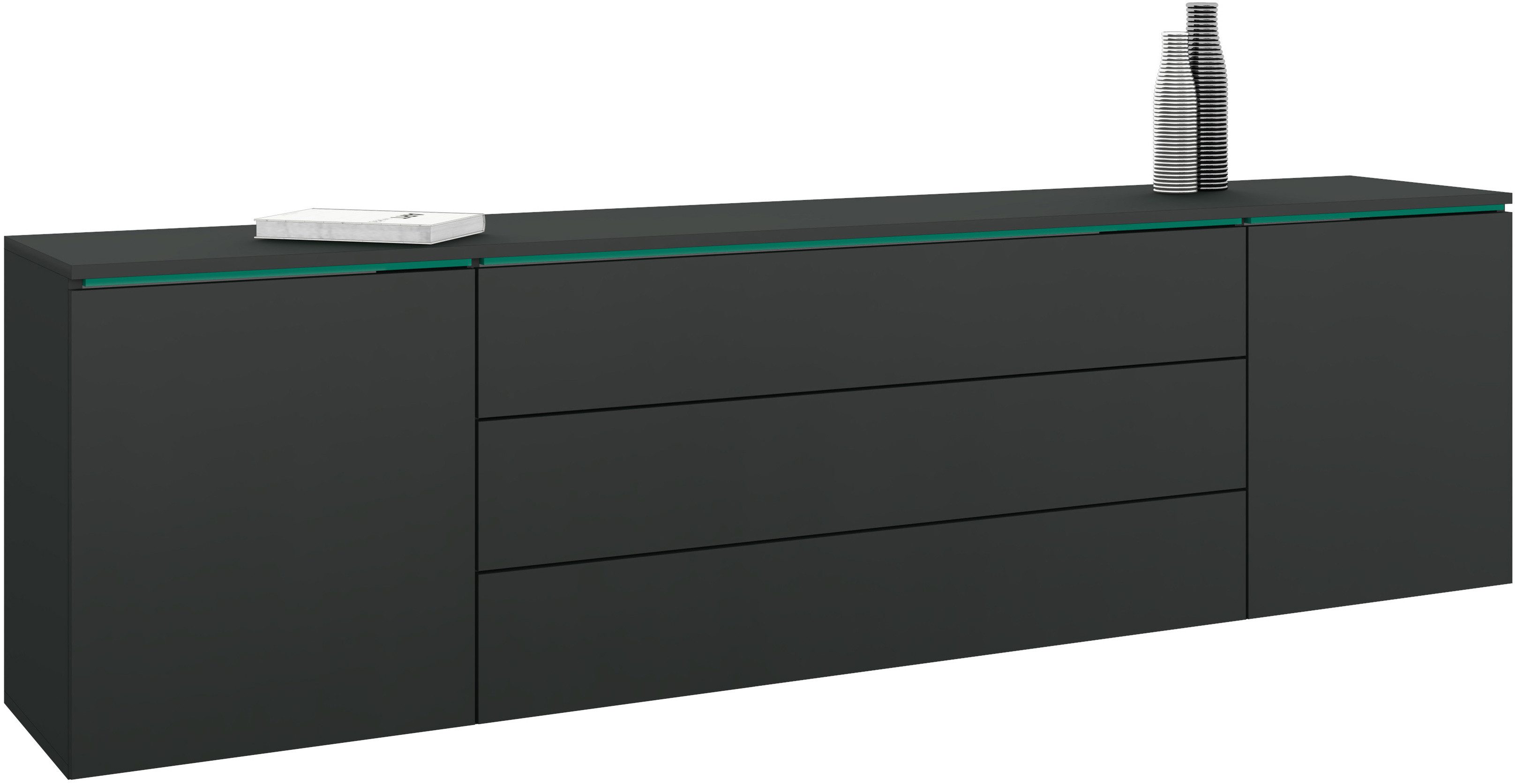 borchardt Möbel Lowboard "San Diego" Breite 200 cm günstig online kaufen