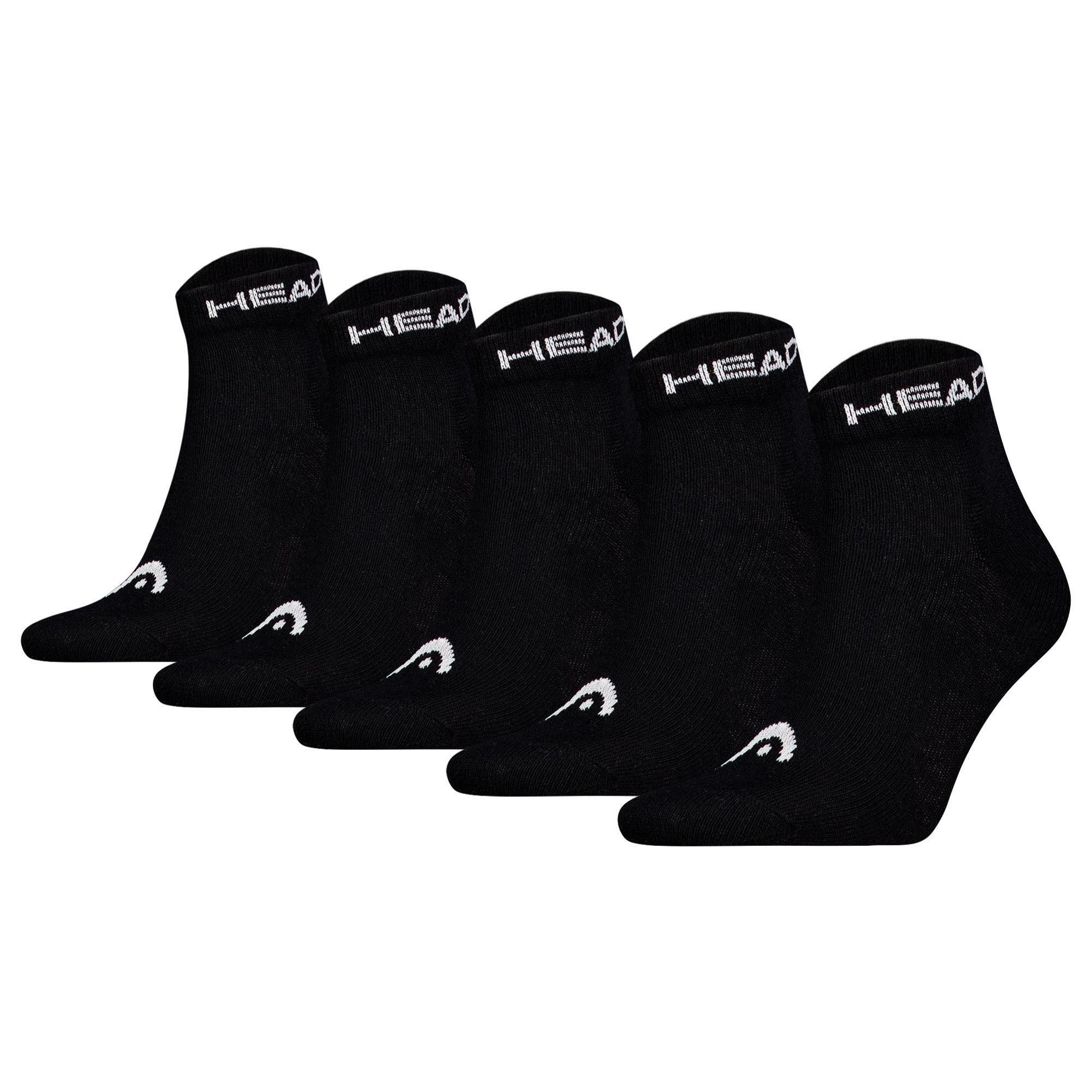 Head Kurzsocken Unisex Socken 5er Pack Baumwolle (Packung, 5er Pack)