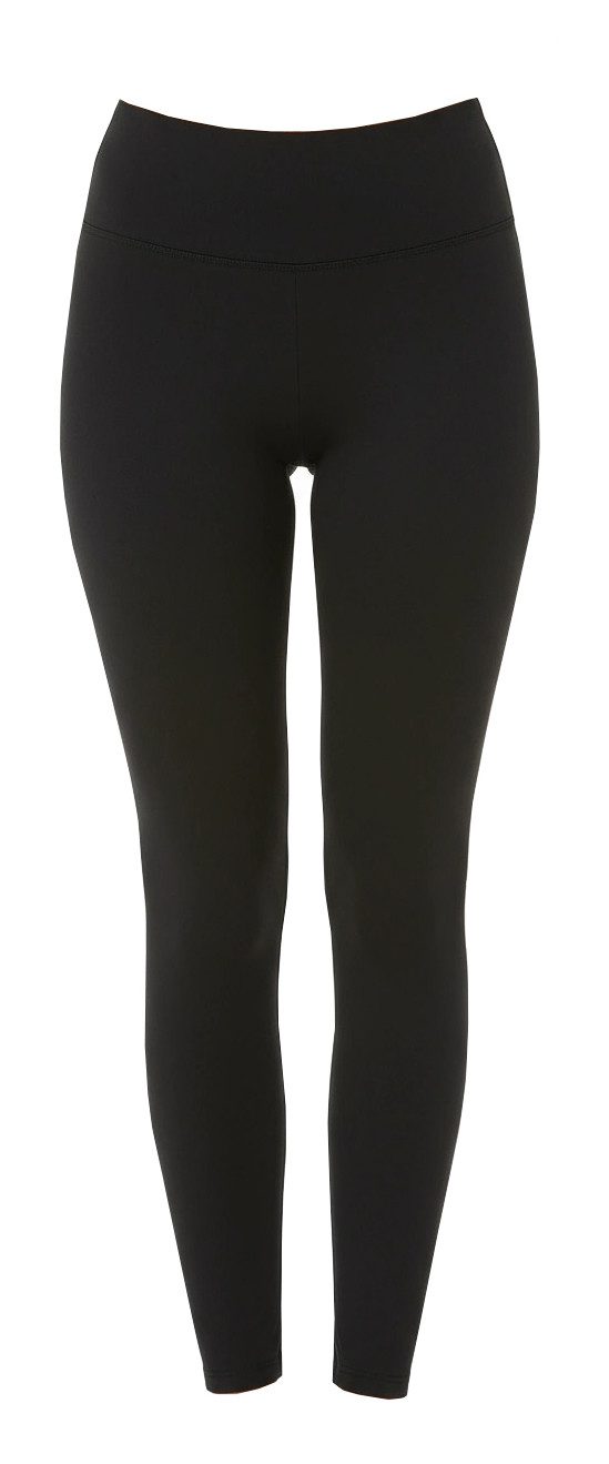 Bas Bleu Shapingleggings seitliche Zierstreifen in edlem Metallic-Look günstig online kaufen