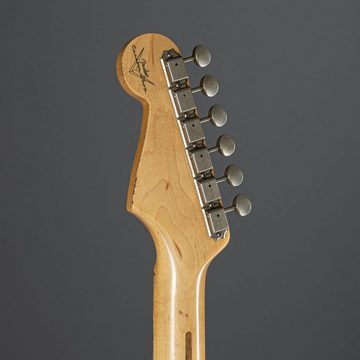 Fender E-Gitarre, '55 Stratocaster MN Surf Green #R130659 - Electric Guitar, E-Gitarren, ST-Modelle, '55 Stratocaster Relic MN Surf Green #R130659 - E-Gitarre