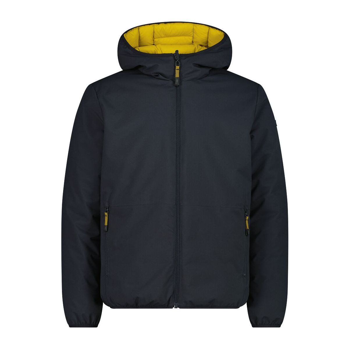 CMP Outdoorjacke MAN Padded Reverse Jacket FIX Hood Wendbare Herrenjacke mit wasserabweisender Funktion und Feel Warm