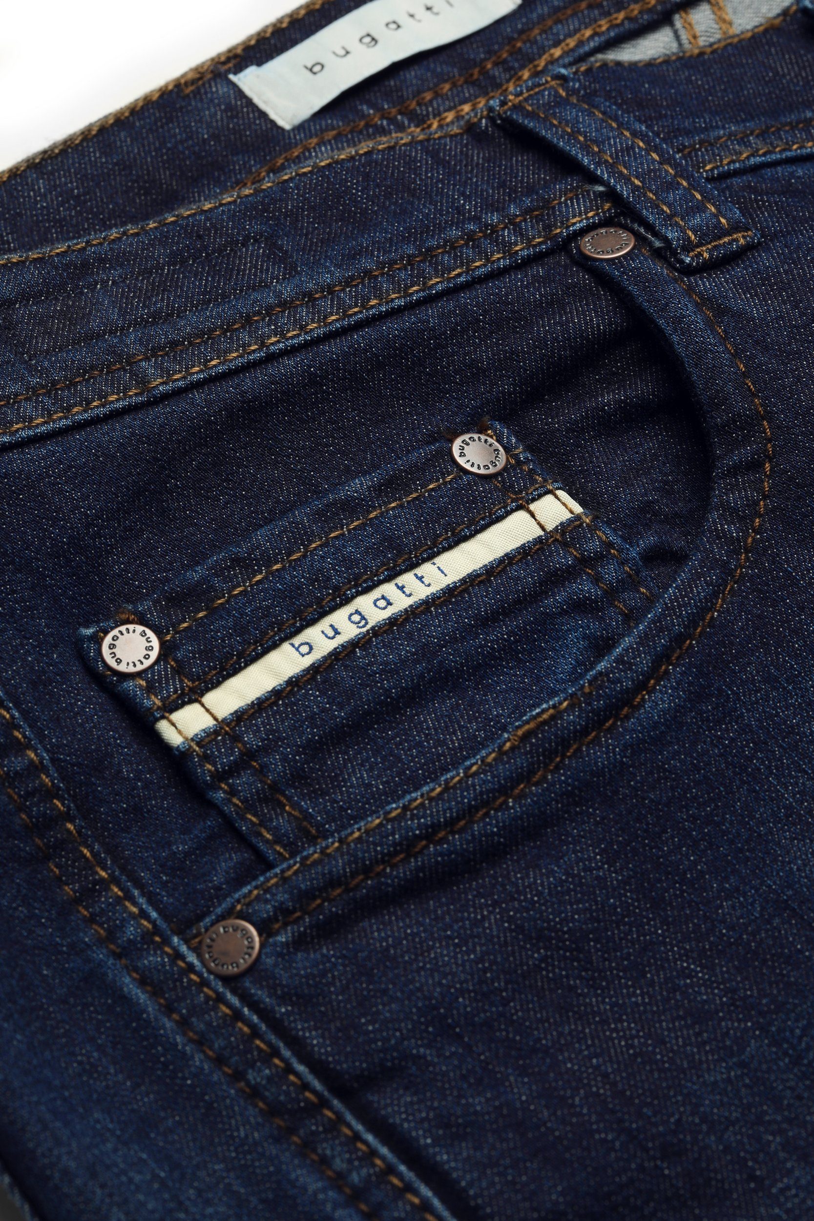 bugatti 5-Pocket-Jeans Basic Essential Authentic Denim