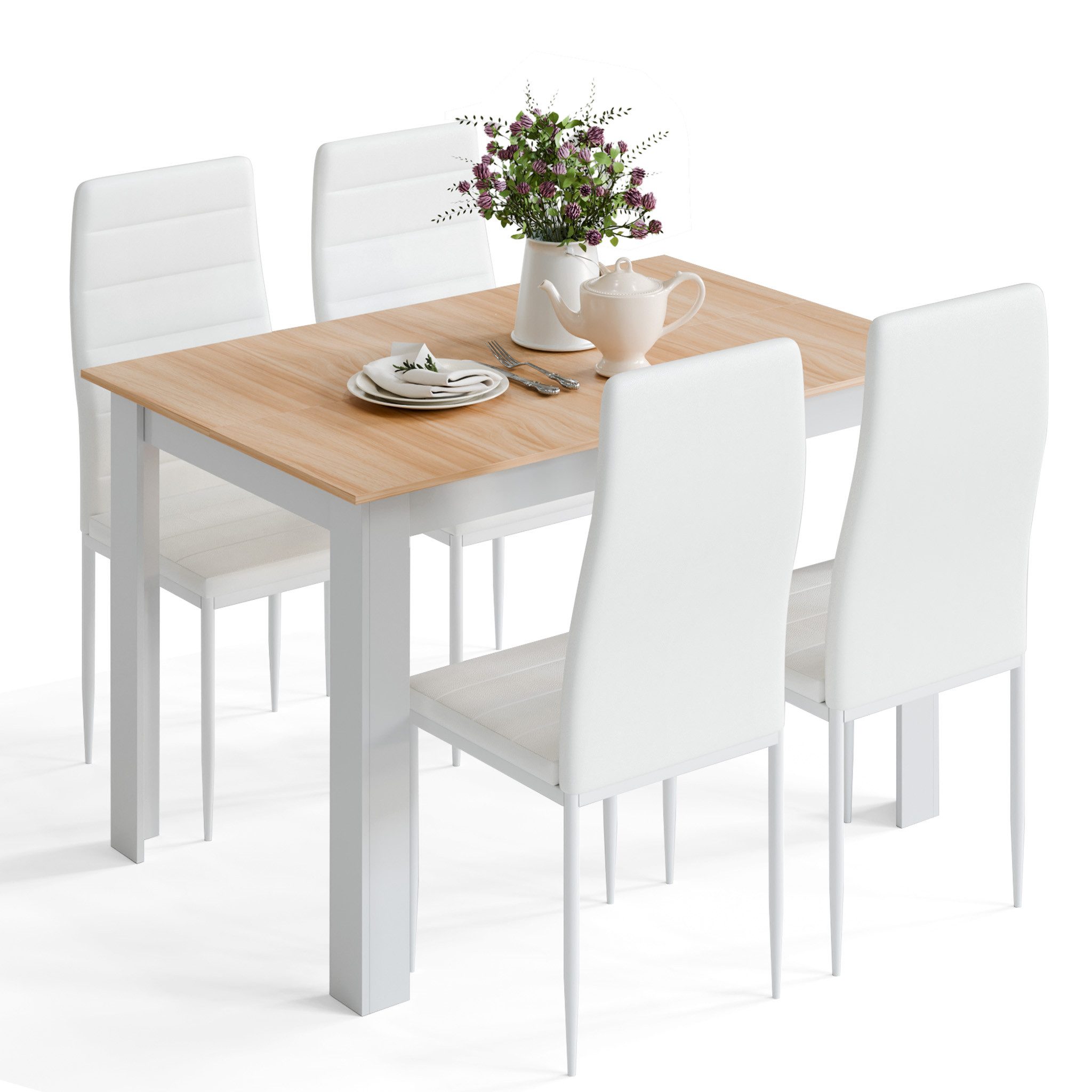 Mondeer Essgruppe Esszimmergruppe (Set, 5-tlg), (1 günstig online kaufen