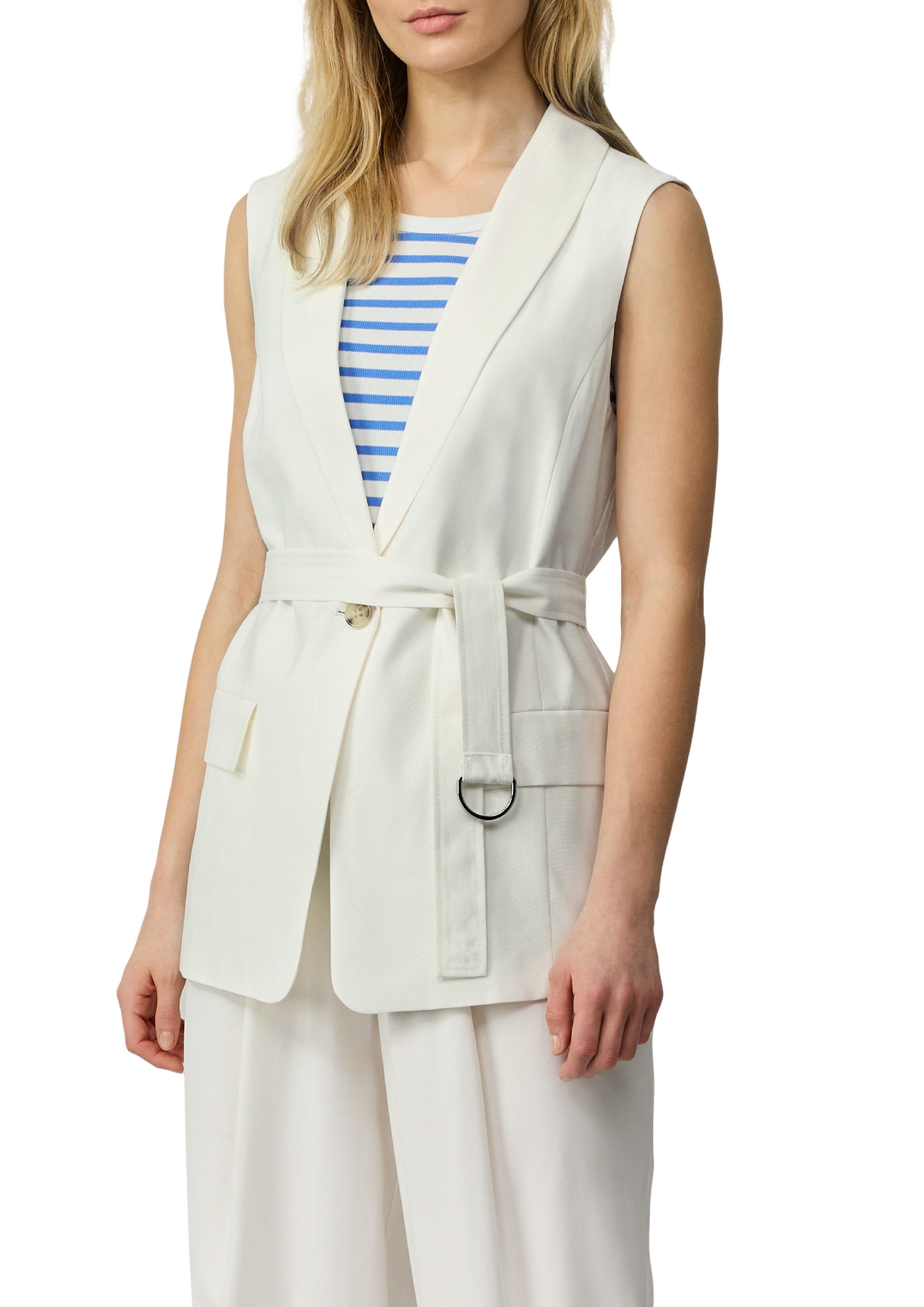 s.Oliver Longweste mit Twill-Struktur günstig online kaufen