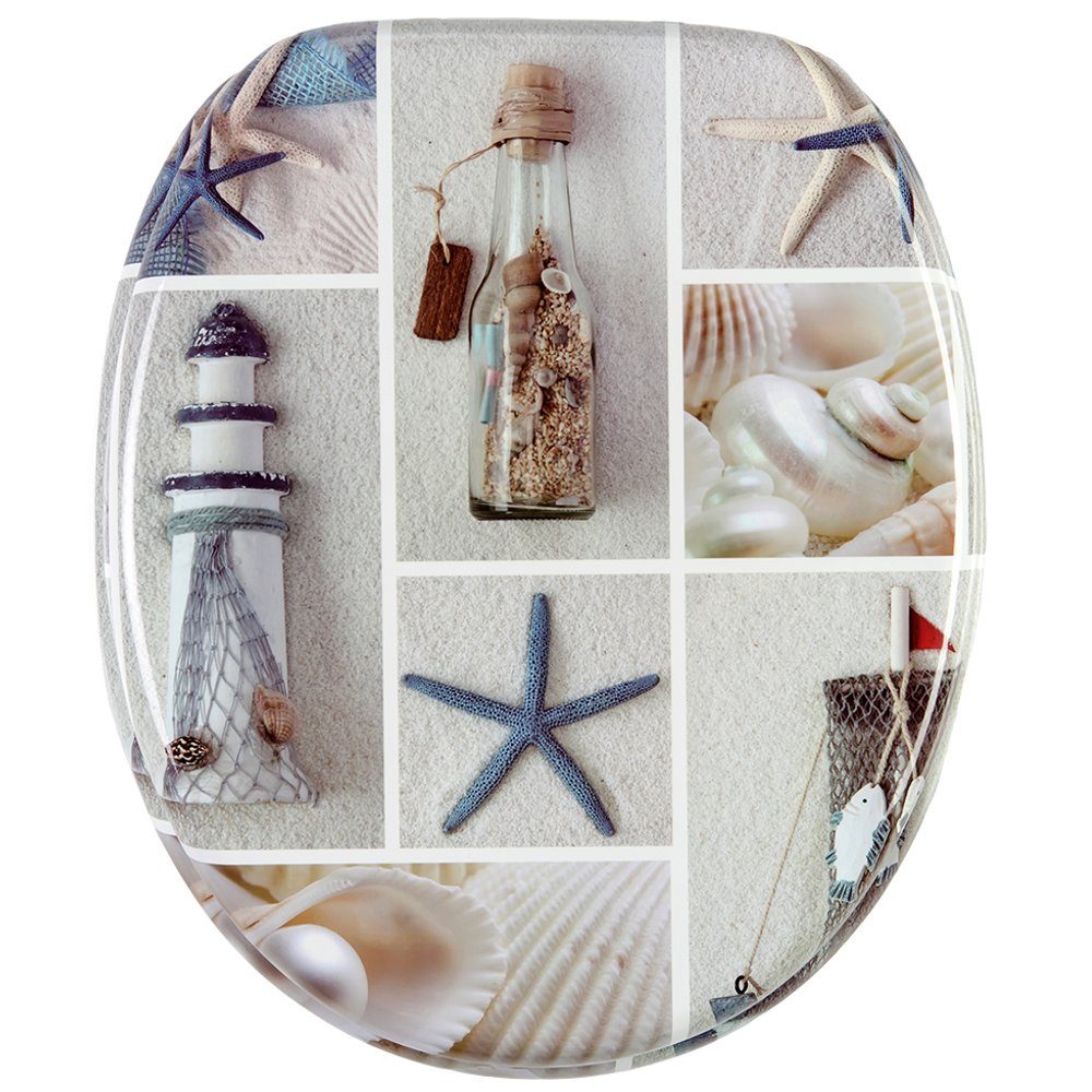 Sanilo WC-Sitz Meeresbrise, universell, leichte Montage, hochwertig & moder günstig online kaufen