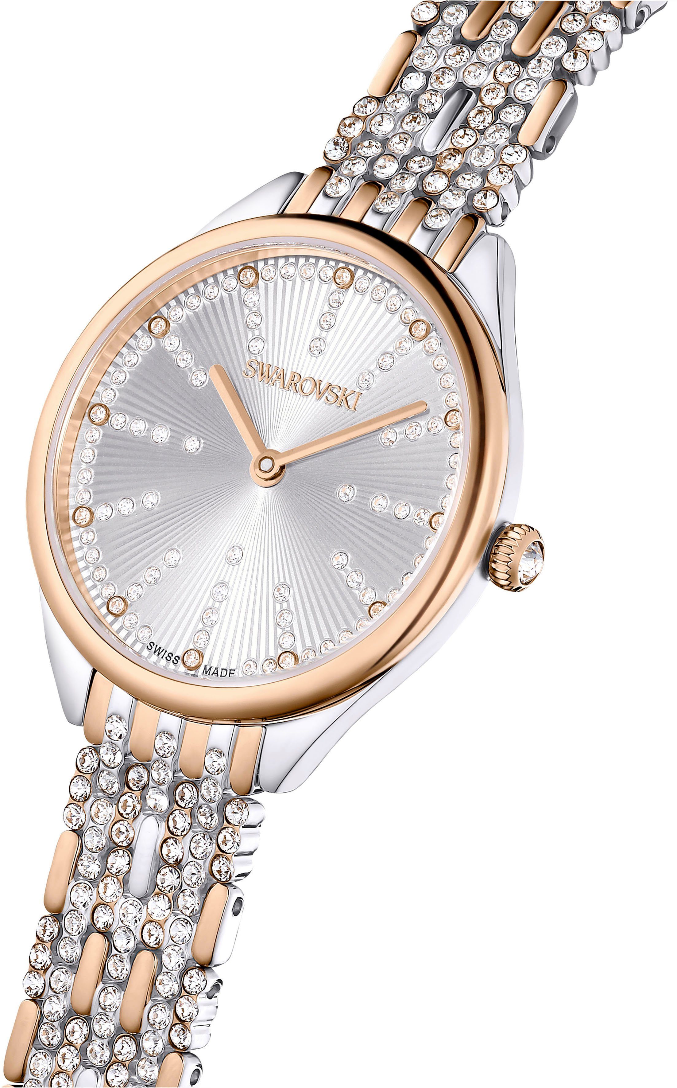 Swarovski Quarzuhr ATTRACT PAVÈ 5649987, Armbanduhr, Damenuhr, Swarovski-Kr günstig online kaufen