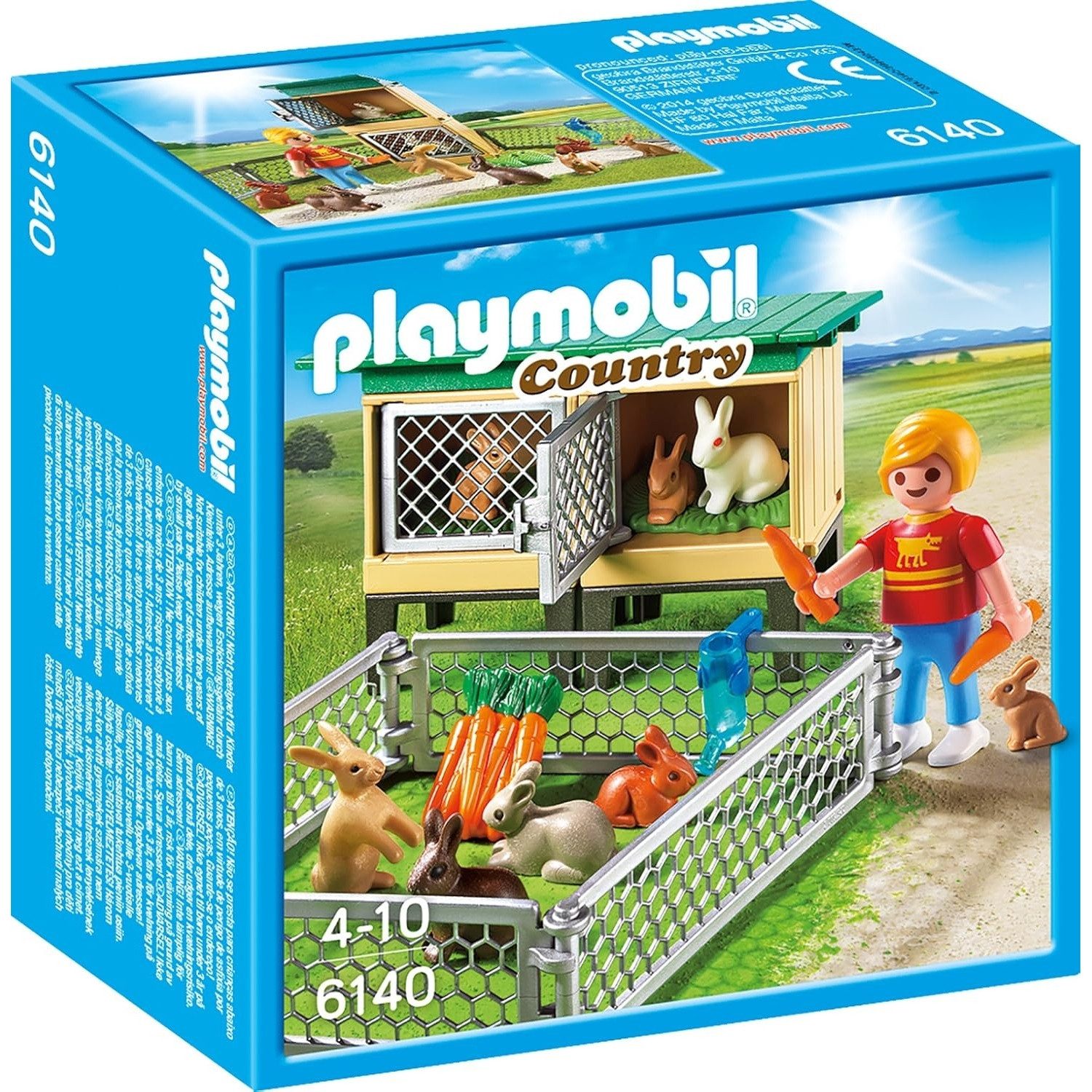 Playmobil® 6140 Hasenstall mit Freigehege Bauernhof günstig online kaufen