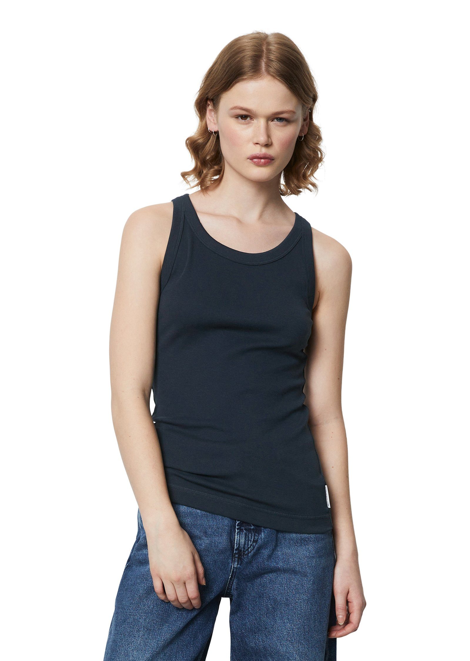 Marc O'Polo DENIM Tanktop im schlichten Basic Look