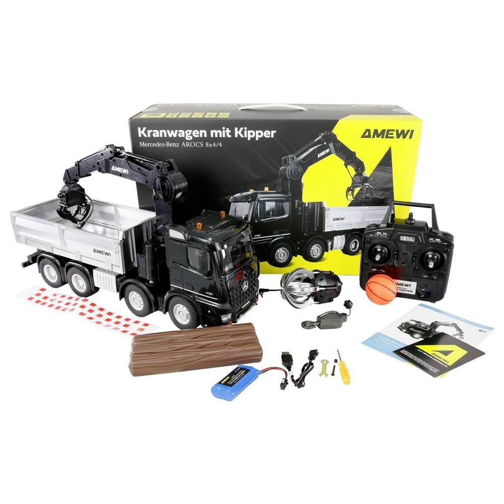Amewi Modellbausatz 22716 RC-Modell 1:18 Elektro Baufahrzeug RtR