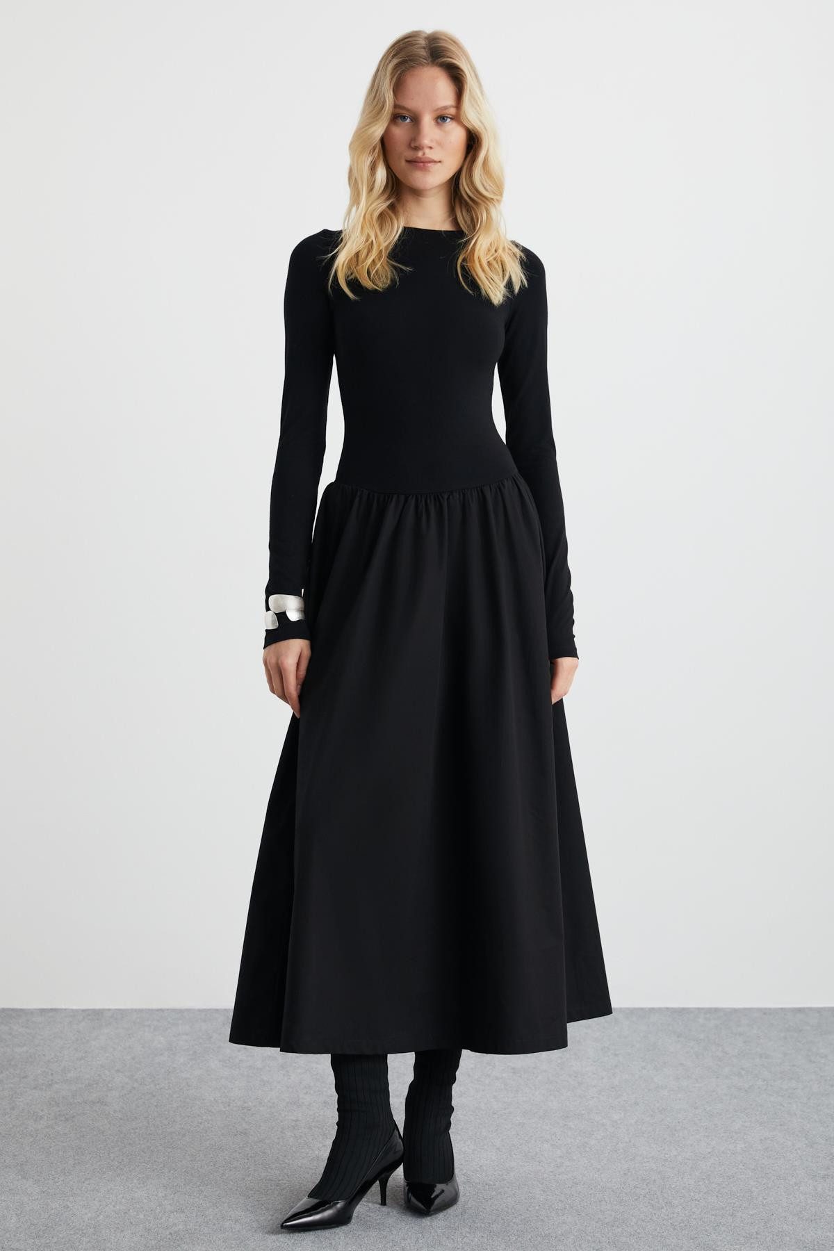 GRIMELANGE Maxikleid Pani Damen Maxi Viskose Kleid