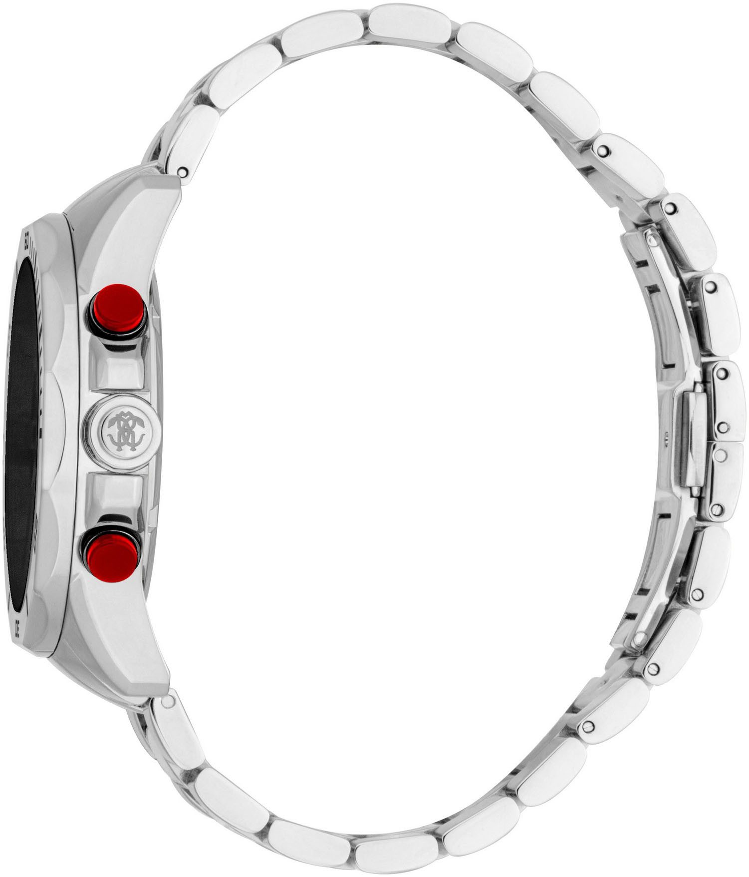 roberto cavalli Chronograph Uomo Sport III RC5G109M0065, Quarzuhr, Armbanduhr, Herrenuhr, Edelstahlarmband, analog, Tag