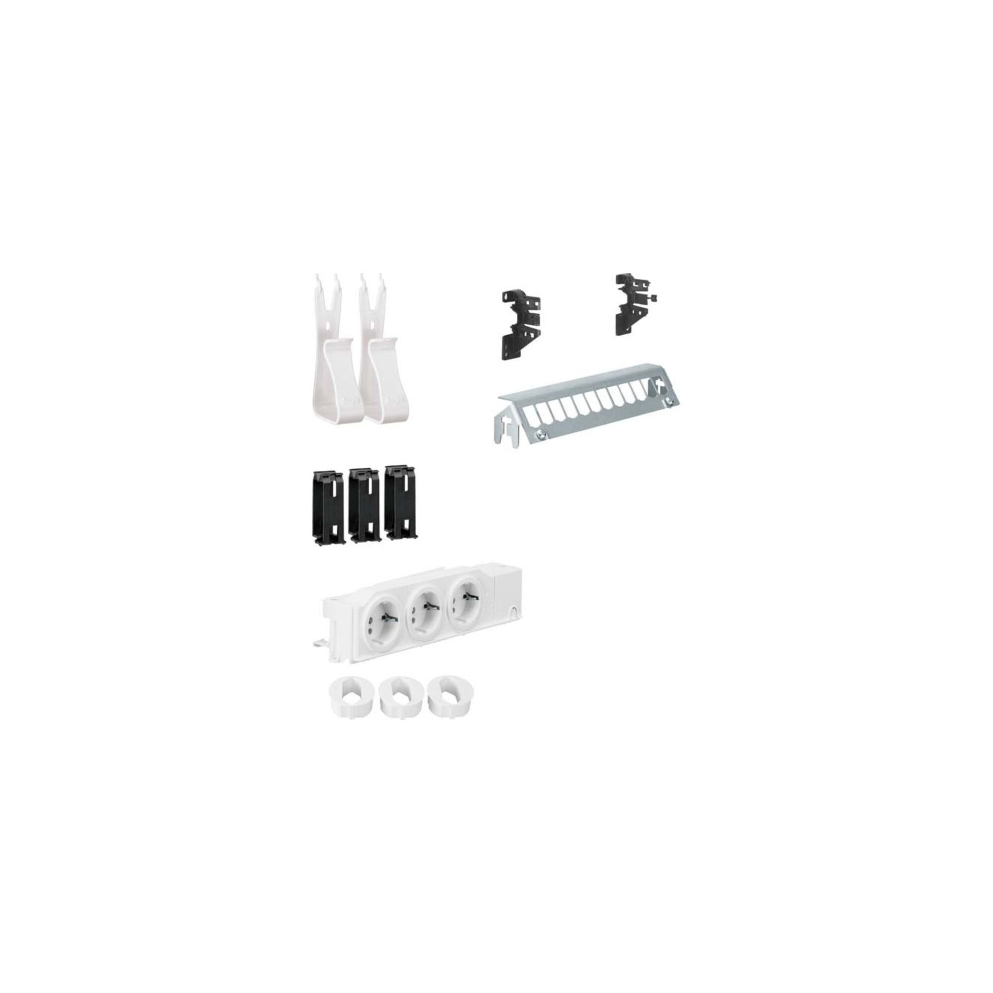 Hager Hager Multimedia Kit 12xPatch-Panel UM00M2 Installationskabel