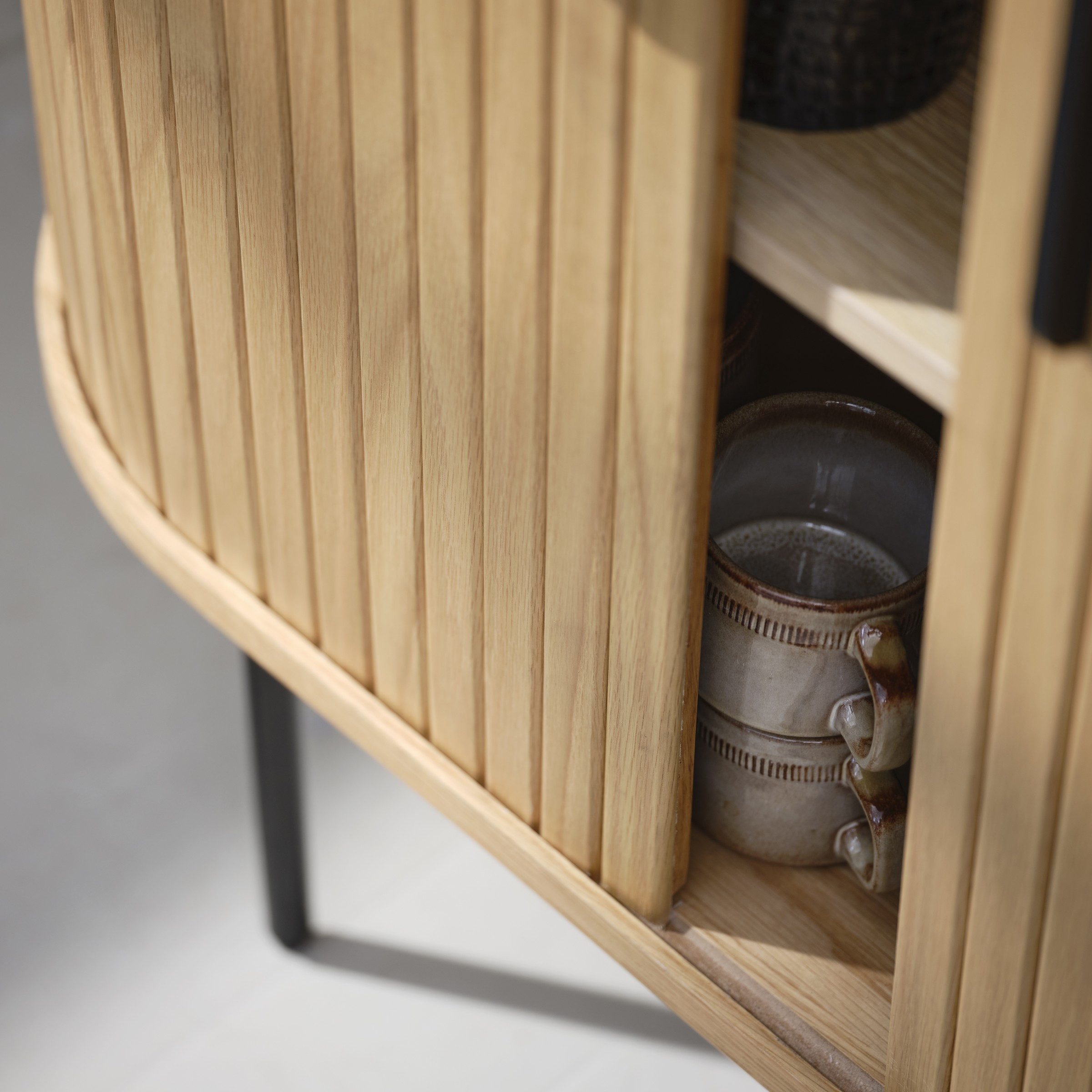 möbelando Highboard Nerja, 100 x 118 x 45 cm (B/H/T)