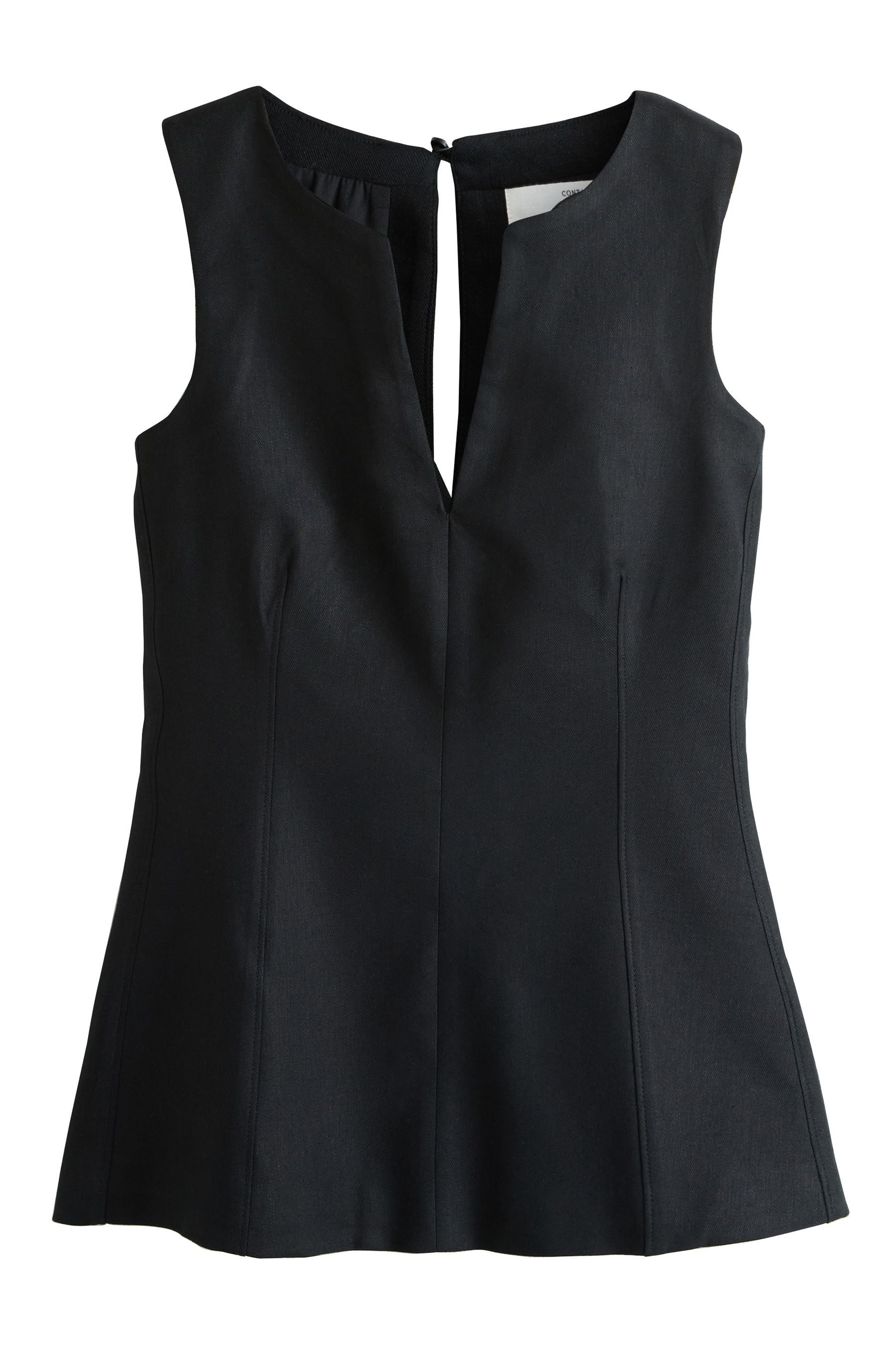 Next Blusentop Tailored Fit Schößchenoberteil, Kurzgröße (1-tlg)