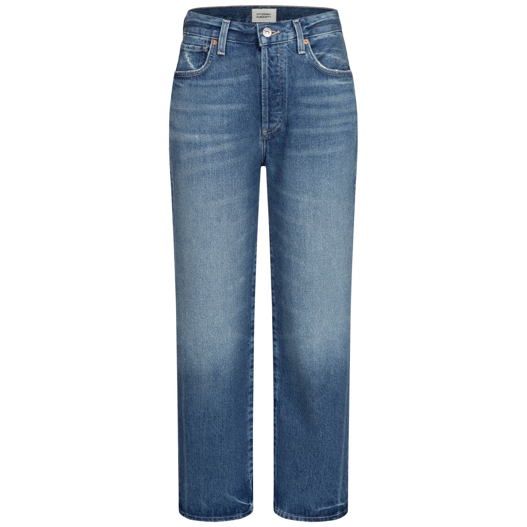 CITIZENS OF HUMANITY Straight-Jeans Jeans EMERY CROP aus Bio-Baumwolle