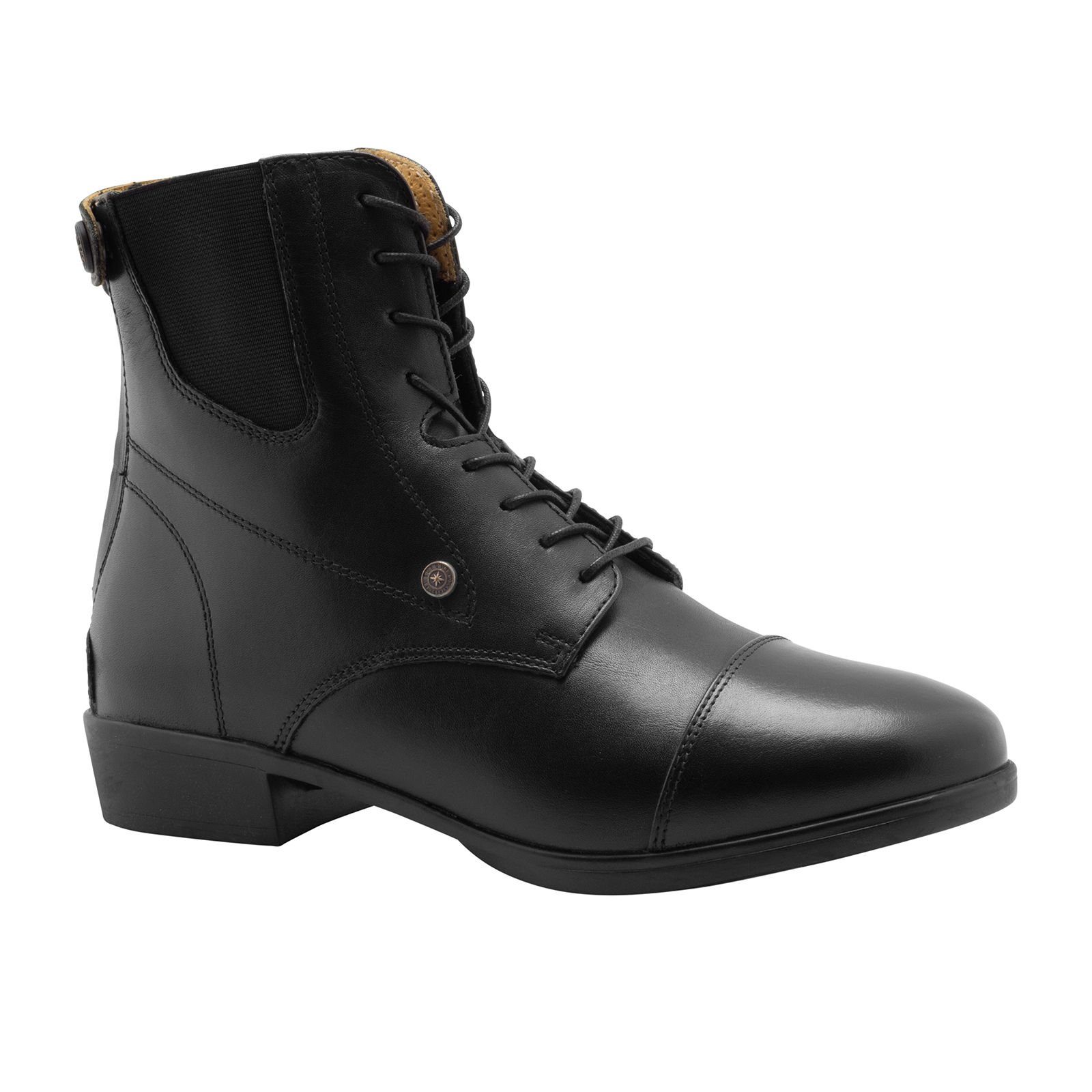 Suedwind Stiefel ADVANCED II Back Zip Lace, schwarz Reitstiefelette