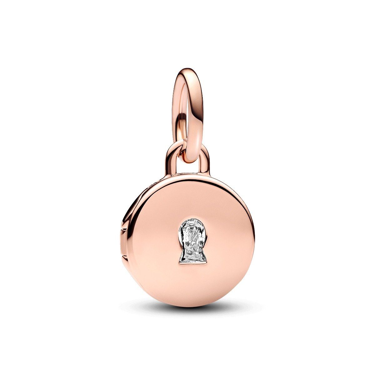 Pandora Charm-Einhänger Pandora 783066C01 Charm-Anhänger Aufklappbar & Gravierbar Liebesmedai