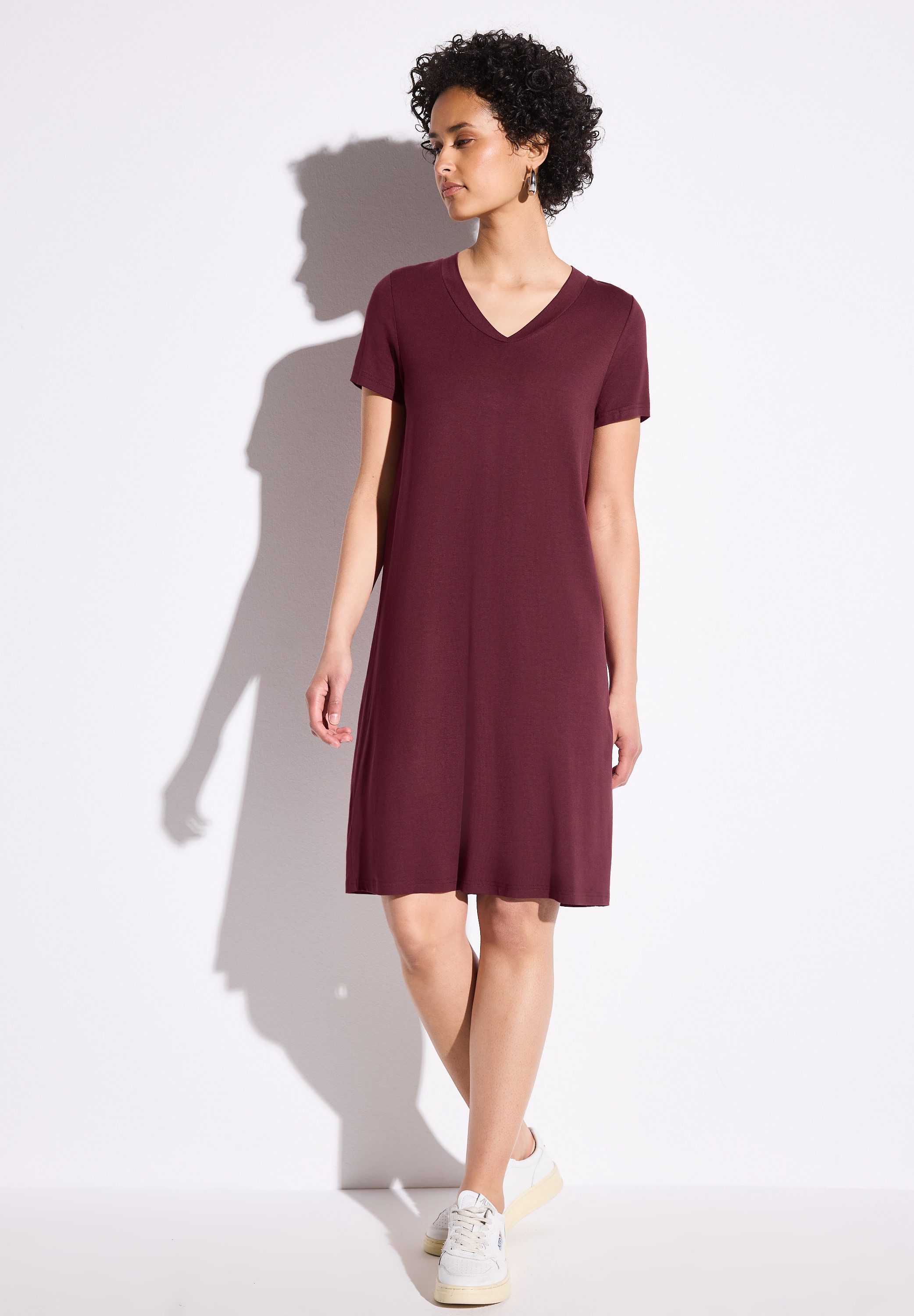 STREET ONE Jerseykleid knielang günstig online kaufen