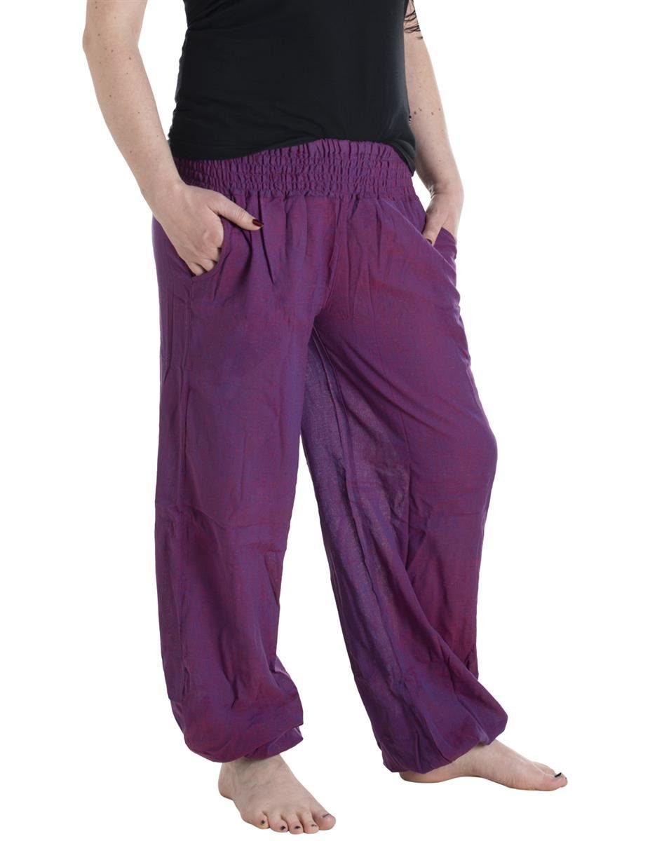Haremshose Lange Sommerhose Schlupfhose Einheitsgröße