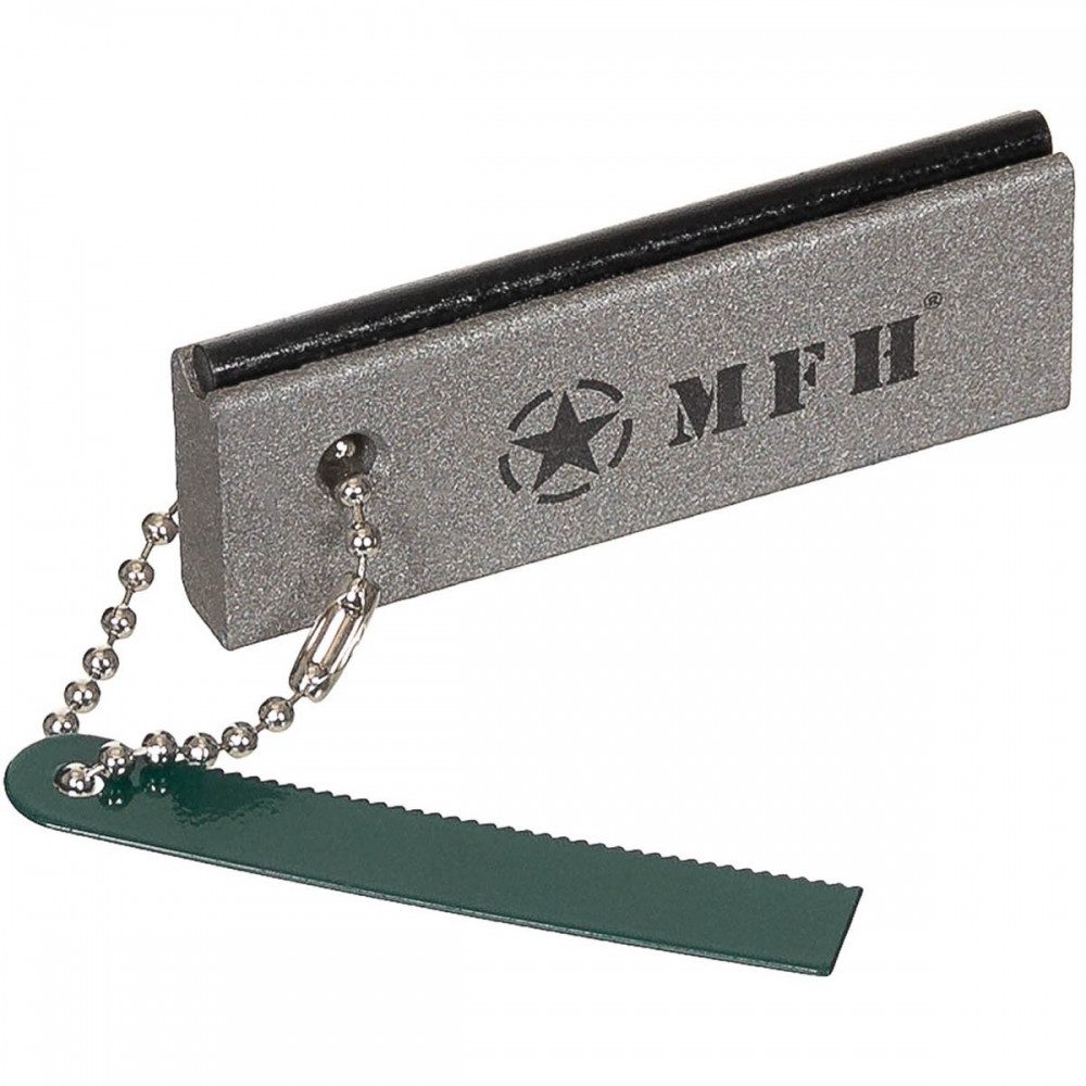 MFH Feuerzeug Magnesiumstarter für Outdoor-Aktivitäten. (Hochwertiges Magnesiummaterial, leicht und handlich), Hochwertiges Magnesiummaterial
