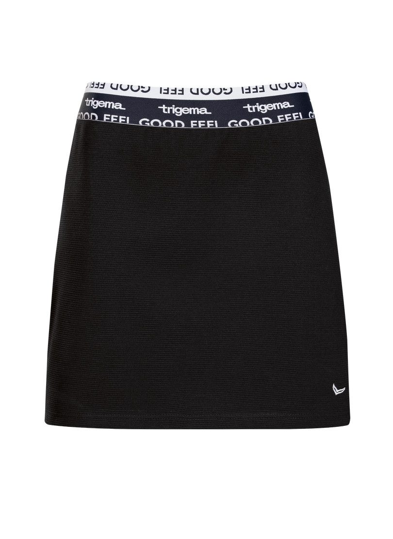 Trigema Jerseyrock TRIGEMA Rock in Waffeloptik günstig online kaufen