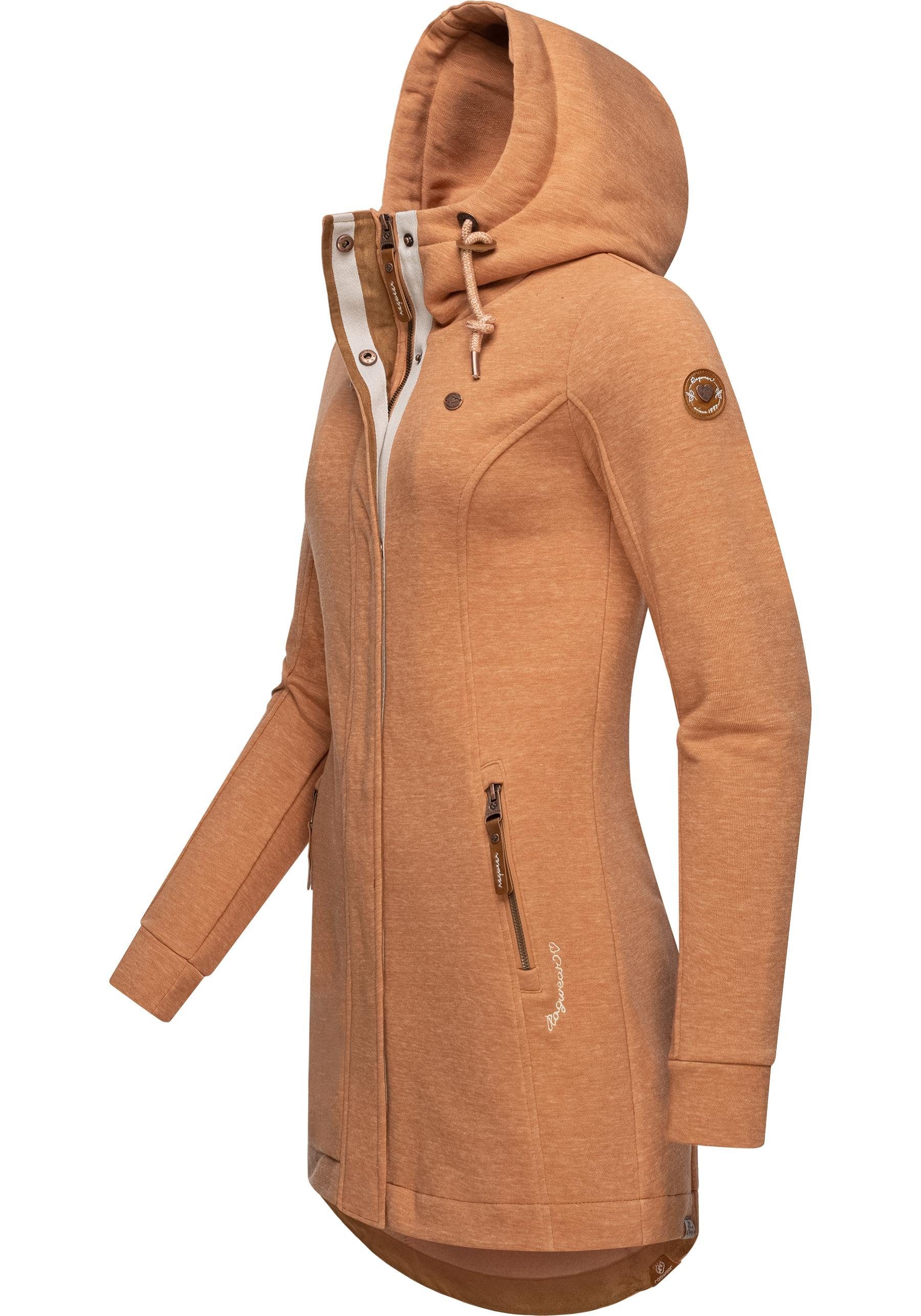 Ragwear Sweatjacke Letty Intl. Sportliche Kapuzenjacke günstig online kaufen