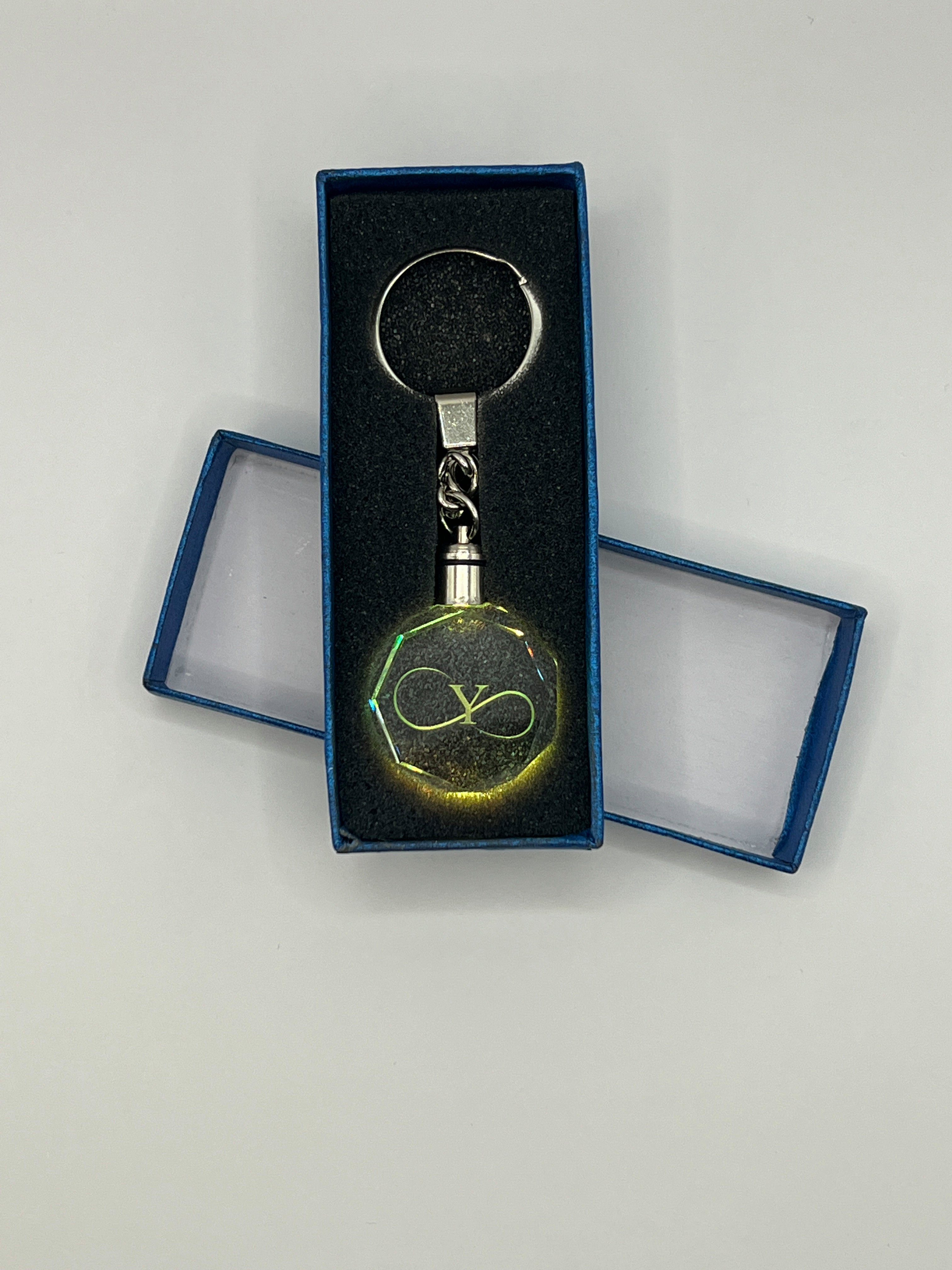 Stelby Schlüsselanhänger Unendlichkeitszeichen Schlüsselanhänger Y Multicolor mit Geschenkbox