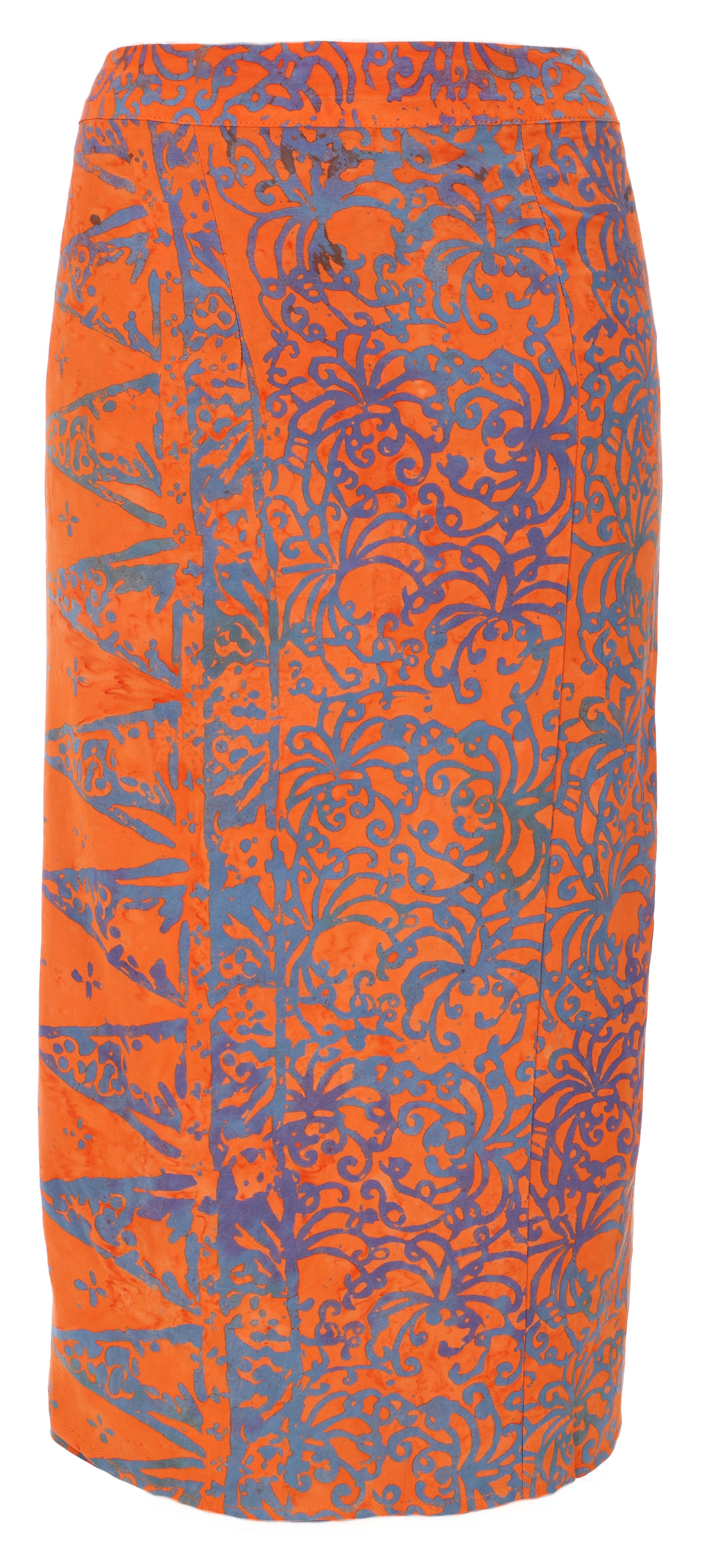 Guru-Shop Minirock 3/4 Wickelrock, Bali Sarong günstig online kaufen