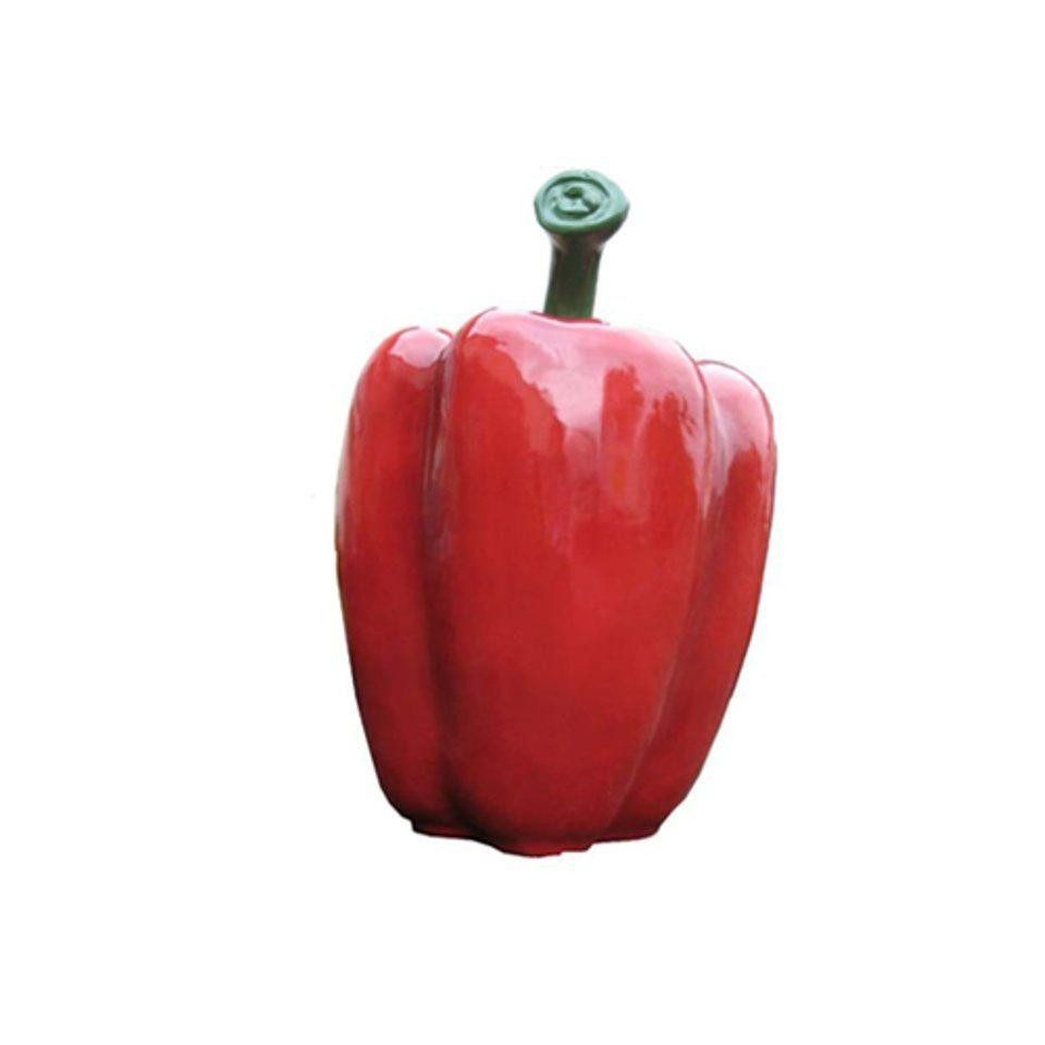 Skulptur Paprika Figur Statue Laden Statuen Figuren 120cm Deko Garten