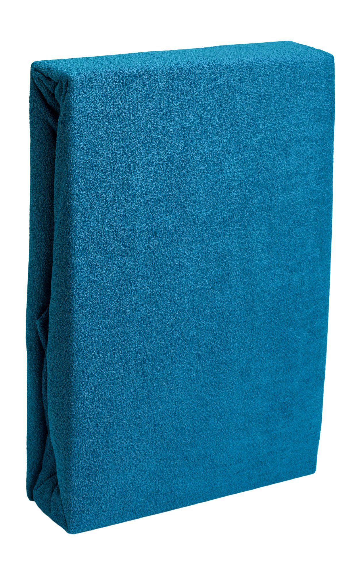 Hometex Premium Textiles Spannbettlaken aus Frottier Stoff bis 23 cm Steghöhe, Frottee, Gummizug: Rundumgummizug, Kuschelig warm und extra weich, ideal für die kalte Jahreszeit