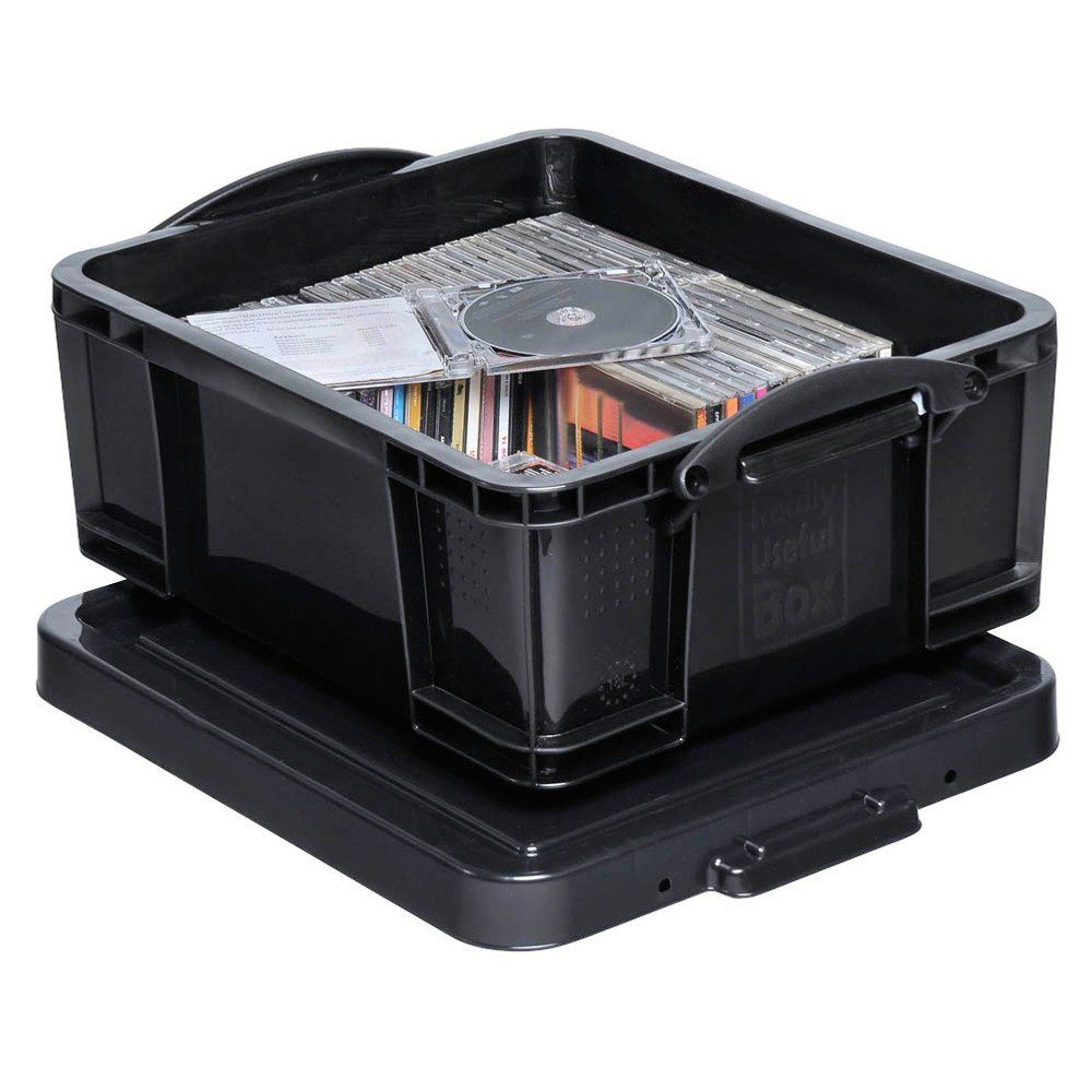 REALLYUSEFULBOX Aufbewahrungsbox Really Useful Box Aufbewahrungsbox 18l schwarz