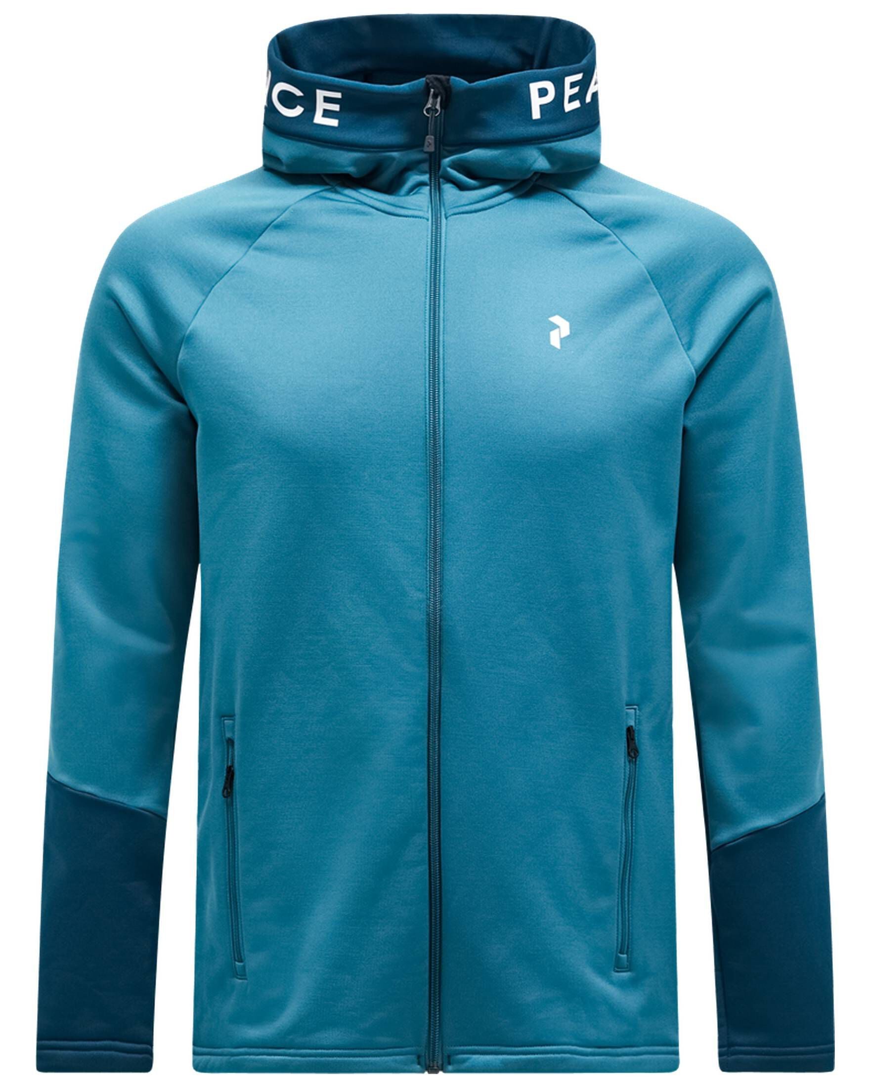 Fleecejacke Herren Kapuzenjacke Midlayer RIDER Regular Fit