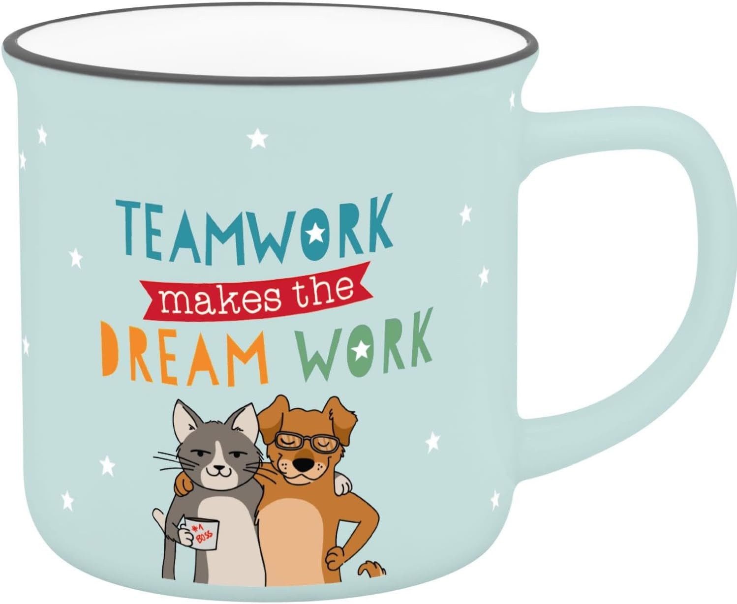 Sheepworld Tasse Tasse Lieblings-Becher Tee Kaffeetasse Geschenk Sheepworld TEAMWORK, Porzellan