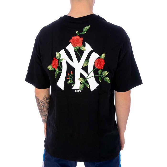 New Era T-Shirt New Era Mlb Floral Graphic New York Yankees T-Shir (1-tlg)