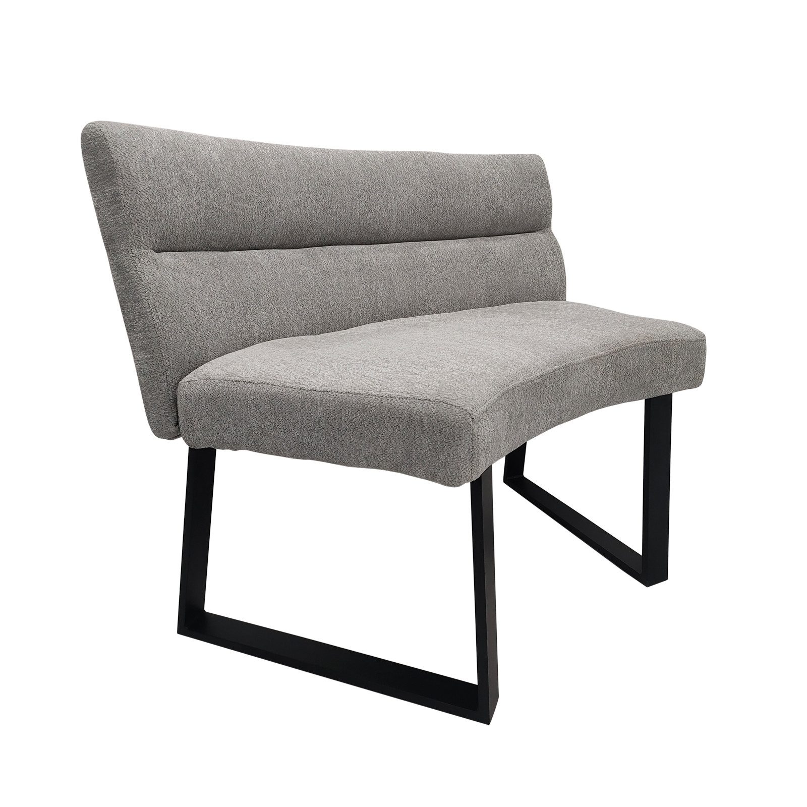 HTI-Living Polsterbank Runde Bank Liron (Stück, 1-St., 1 Sitzbank), Sitzbank gepolstert Kufengestell